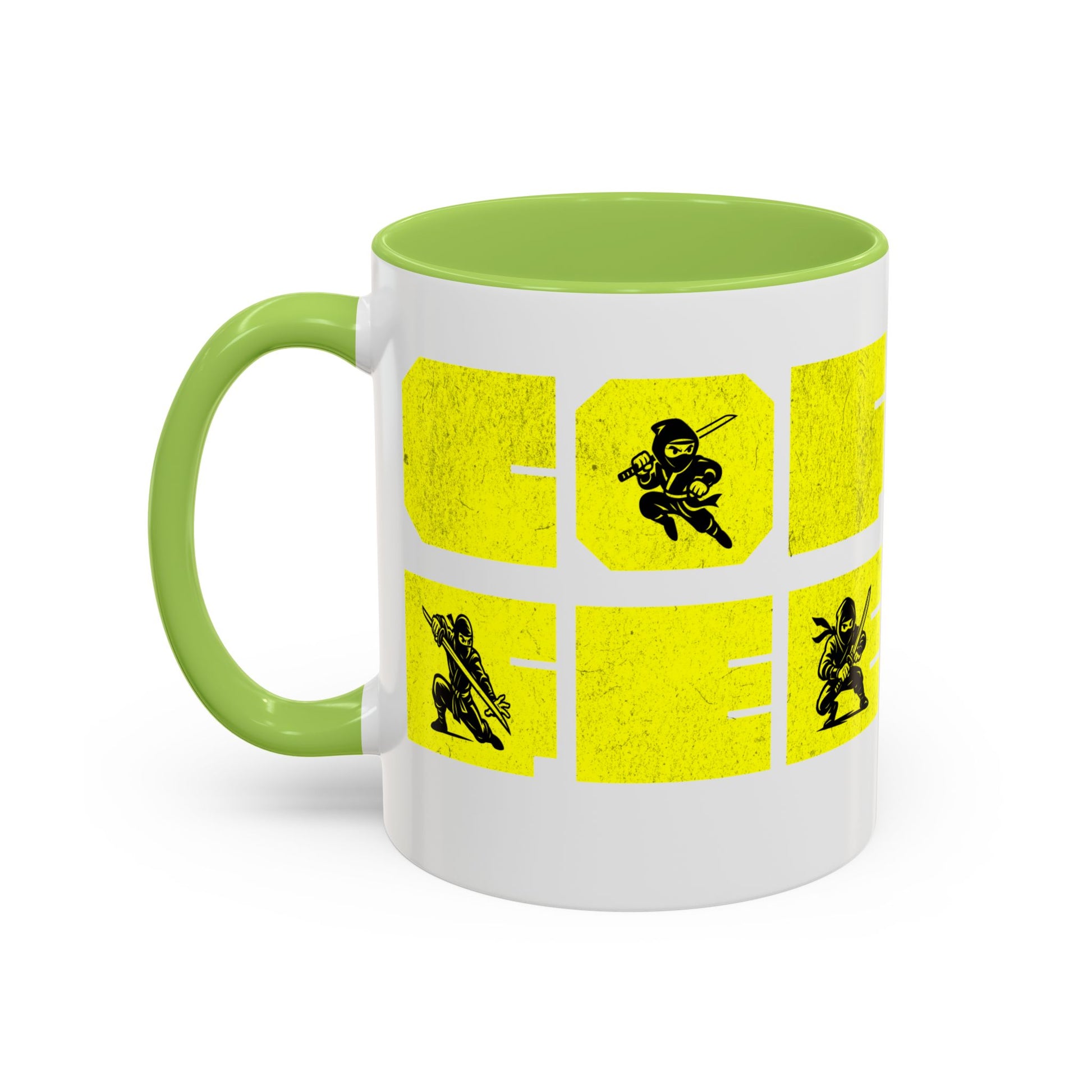 Coffee Mug - Ninja Action 11 & 15oz Cups for Fans - Eyrian