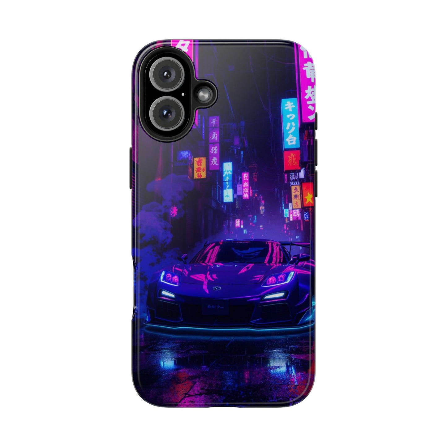 Cyberpunk Sports Car - Tough Phone Case - TobiBrand