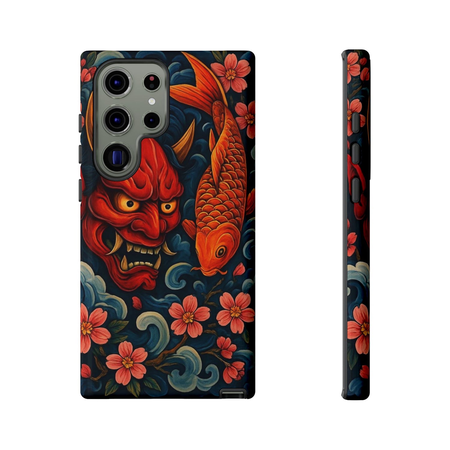 Koi & Oni Tough Phone Case — Protective Phone Cover - Eyrian