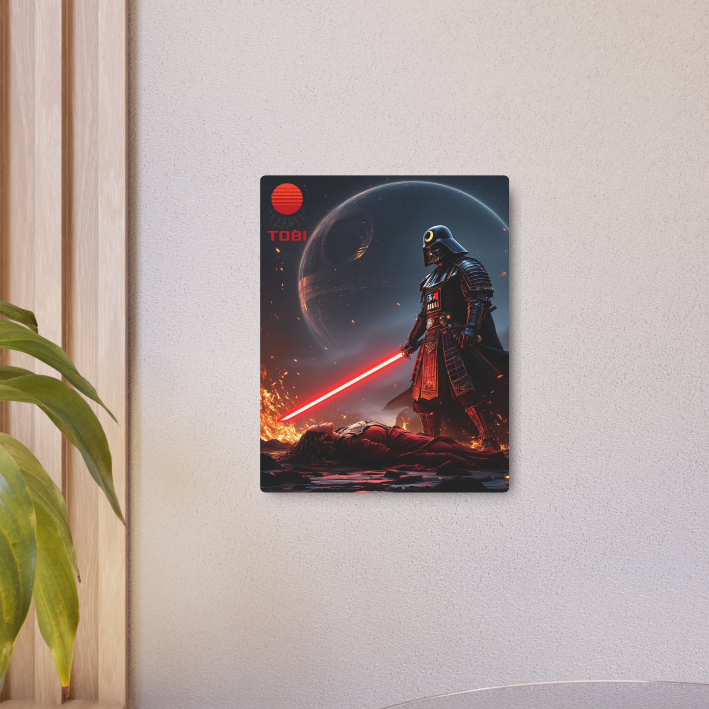 Samurai Sith Metal Art Sign — Wall Decor - TobiBrand