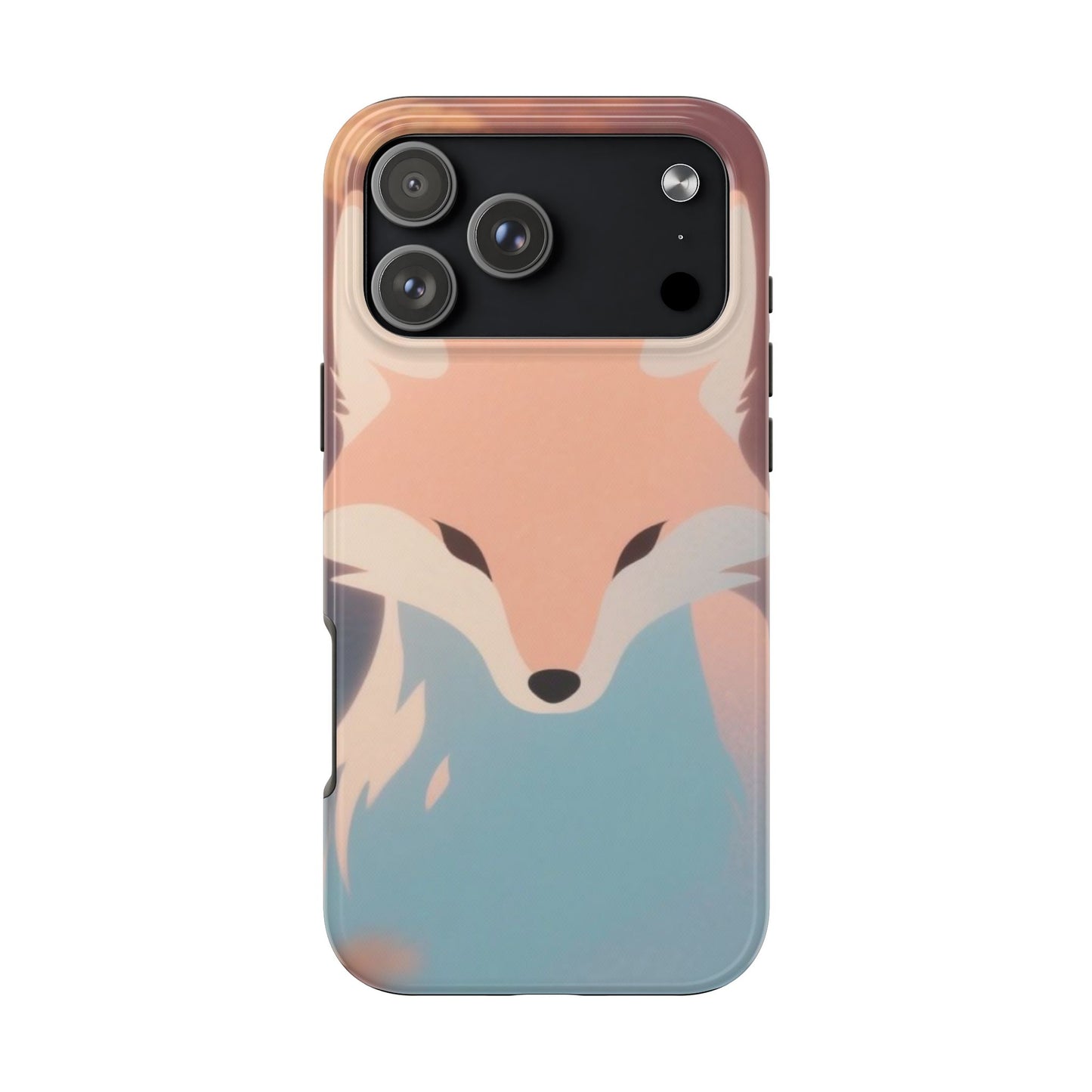 Fox Spirit Tough Phone Case — Cute Pastel Fox Protective Phone Cover - Eyrian
