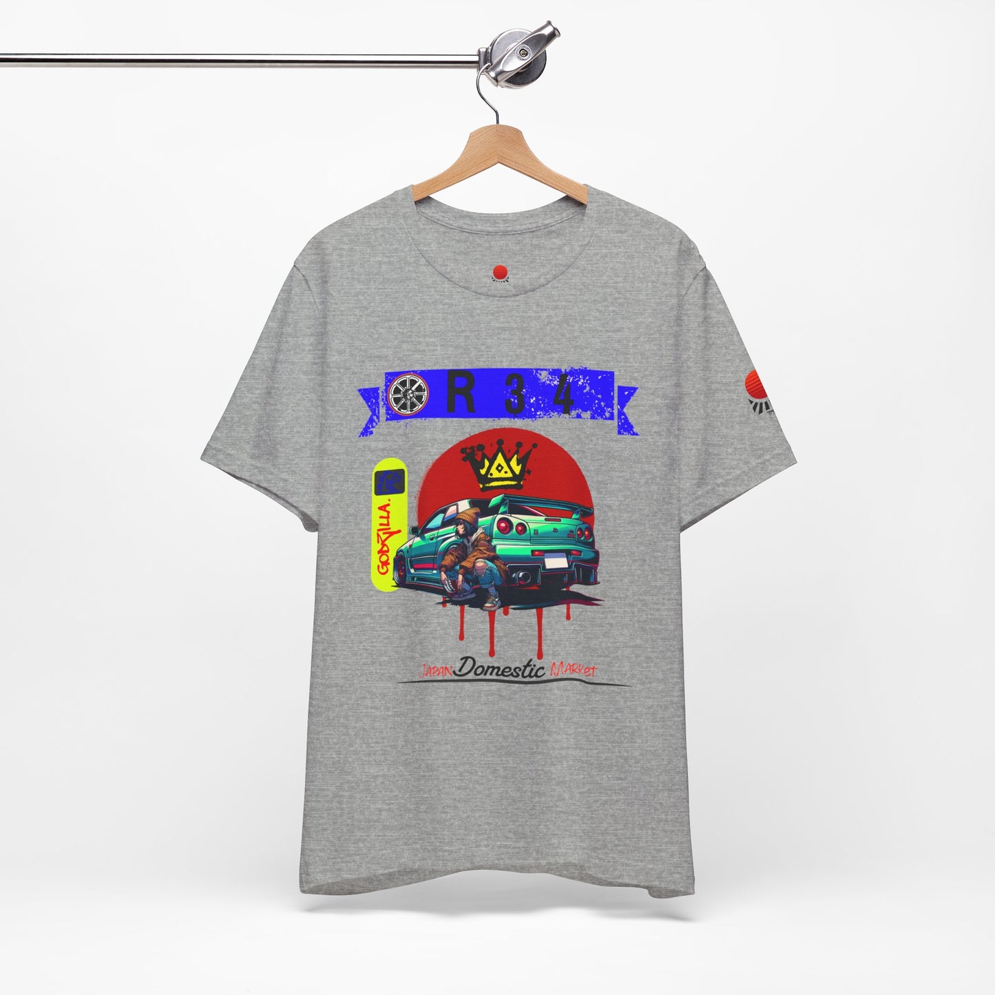 Street Art Racing Tee - Unisex Short Sleeve T-Shirt - Eyrian