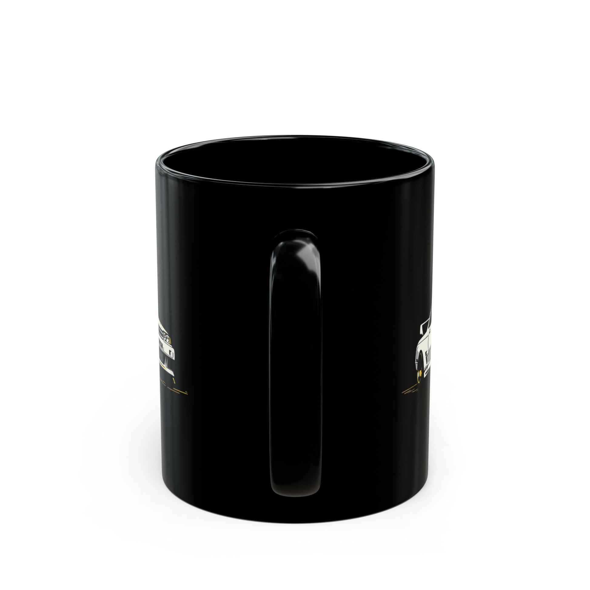 Skyline R32 Coffee Mug — Classic JDM Sports Car Black Ceramic Mug - TobiBrand