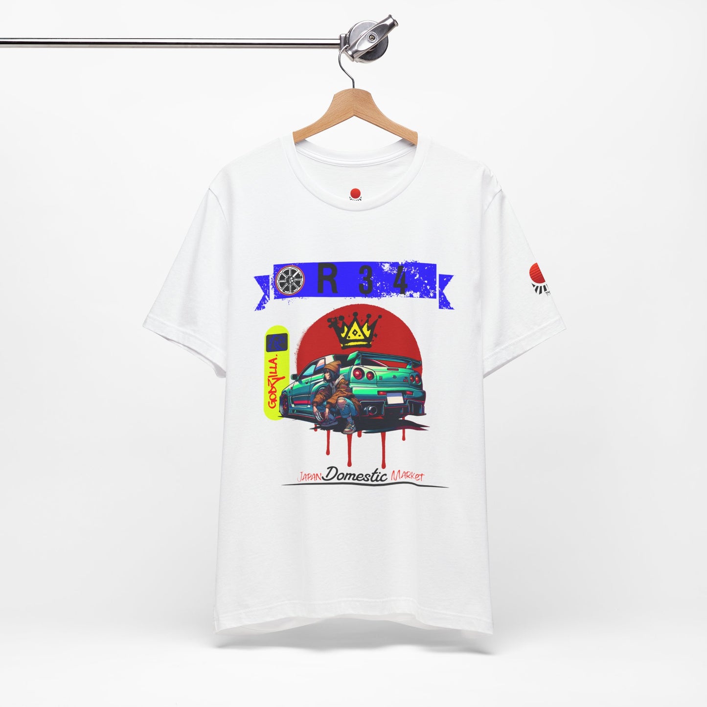 Street Art Racing Tee - Unisex Short Sleeve T-Shirt - Eyrian