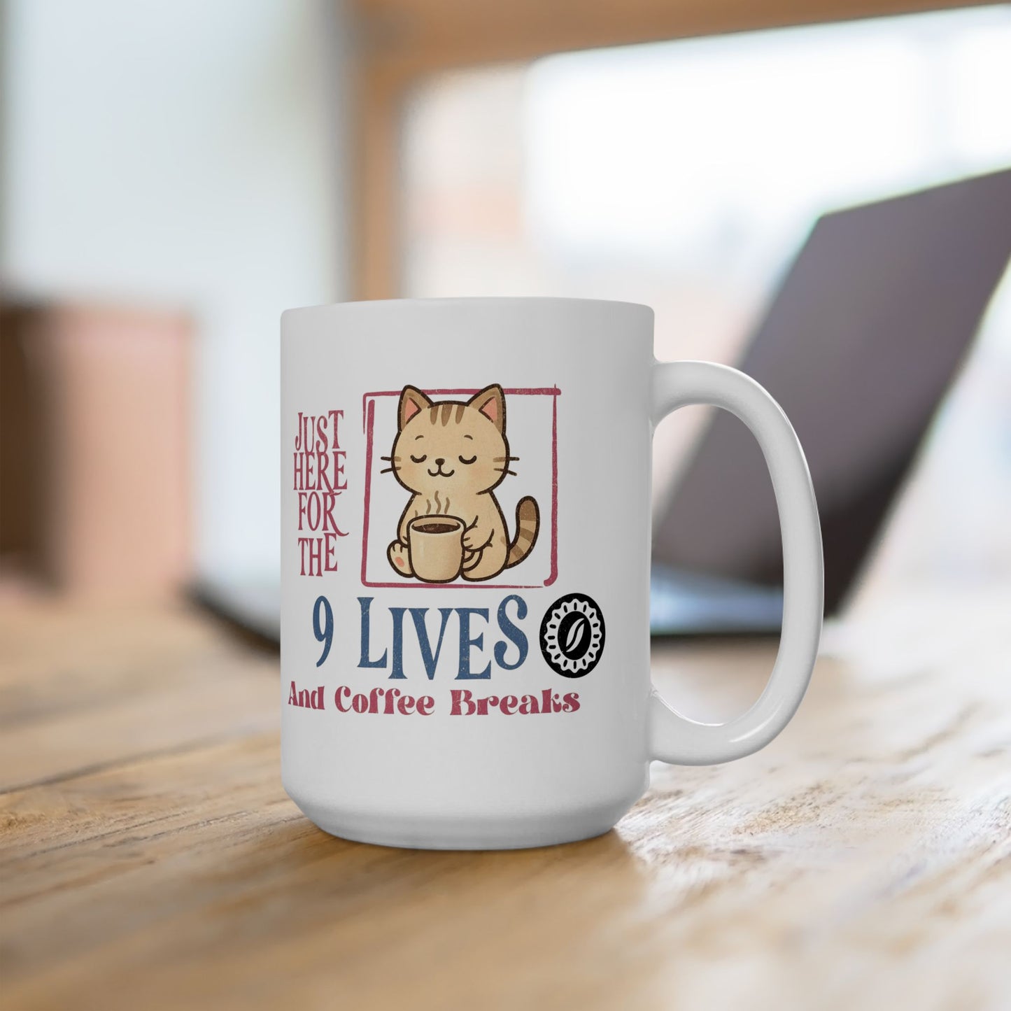 Cat Lover's Ceramic Mug - Eyrian