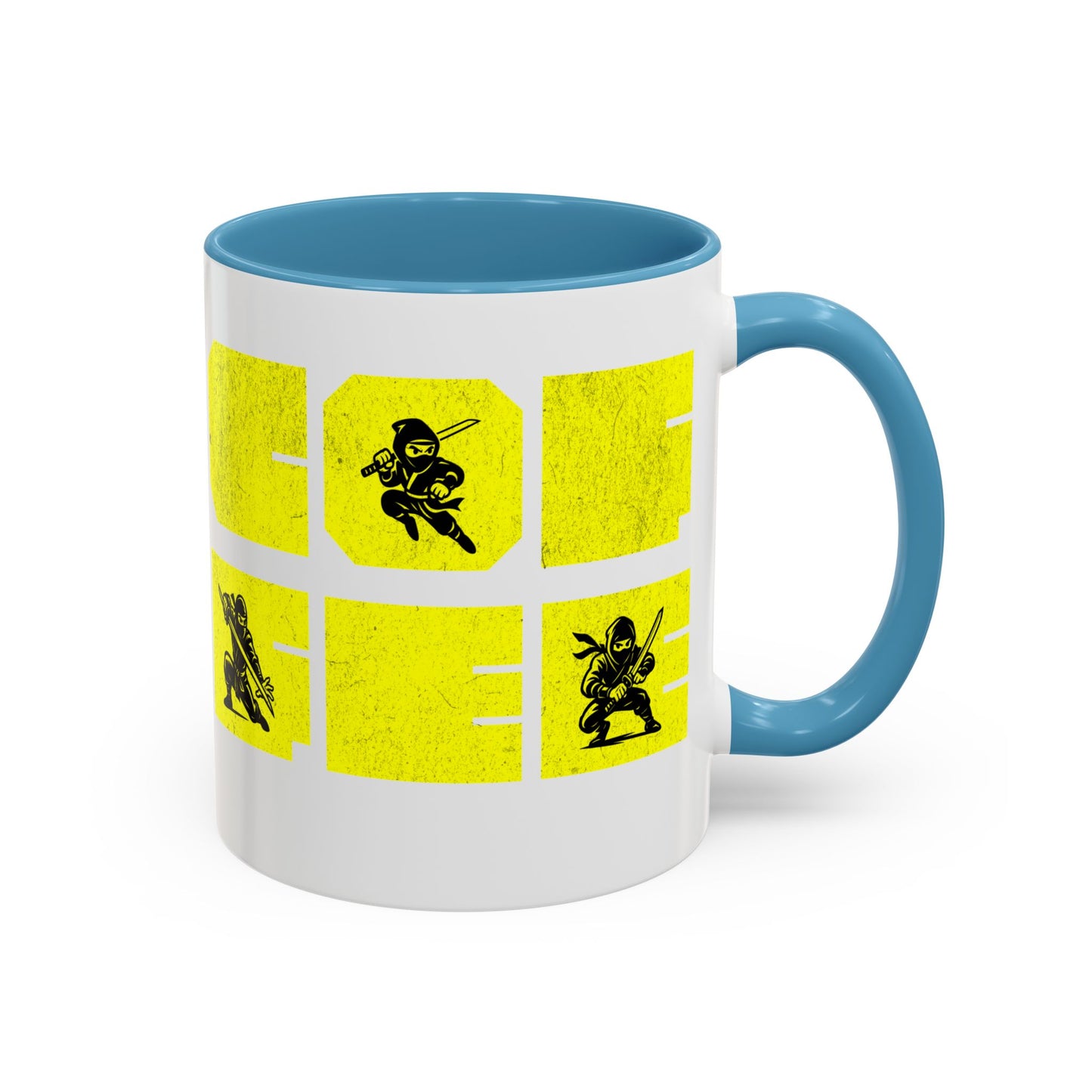 Coffee Mug - Ninja Action 11 & 15oz Cups for Fans - Eyrian