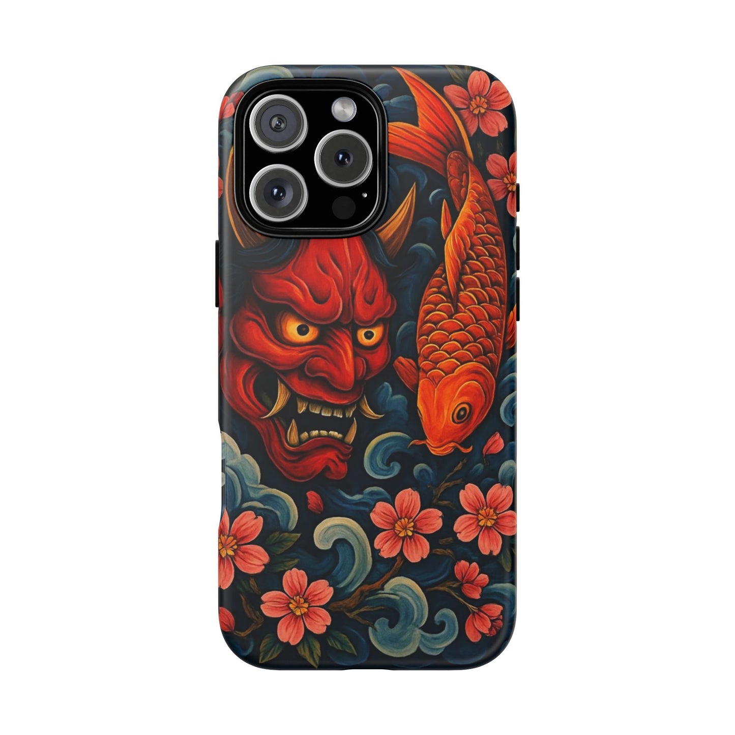Koi & Oni Tough Phone Case — Protective Phone Cover - Eyrian