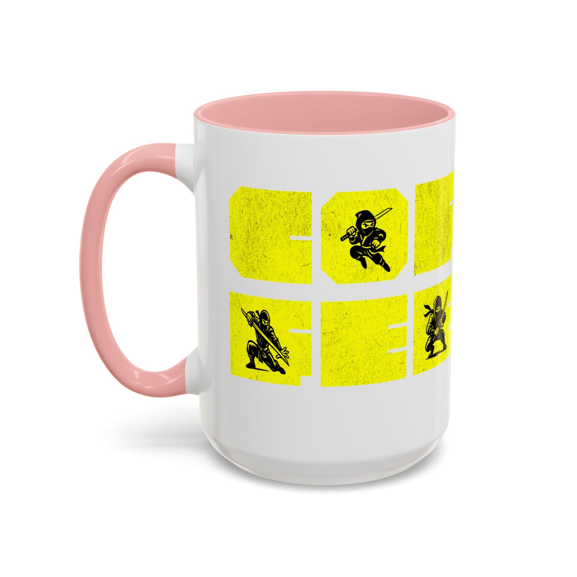 Coffee Mug - Ninja Action 11 & 15oz Cups for Fans - Eyrian
