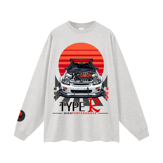 typeR,jdm,tobibrand,cars,anime,japanese,gift,unisex,graphictee,longsleeve,okatu