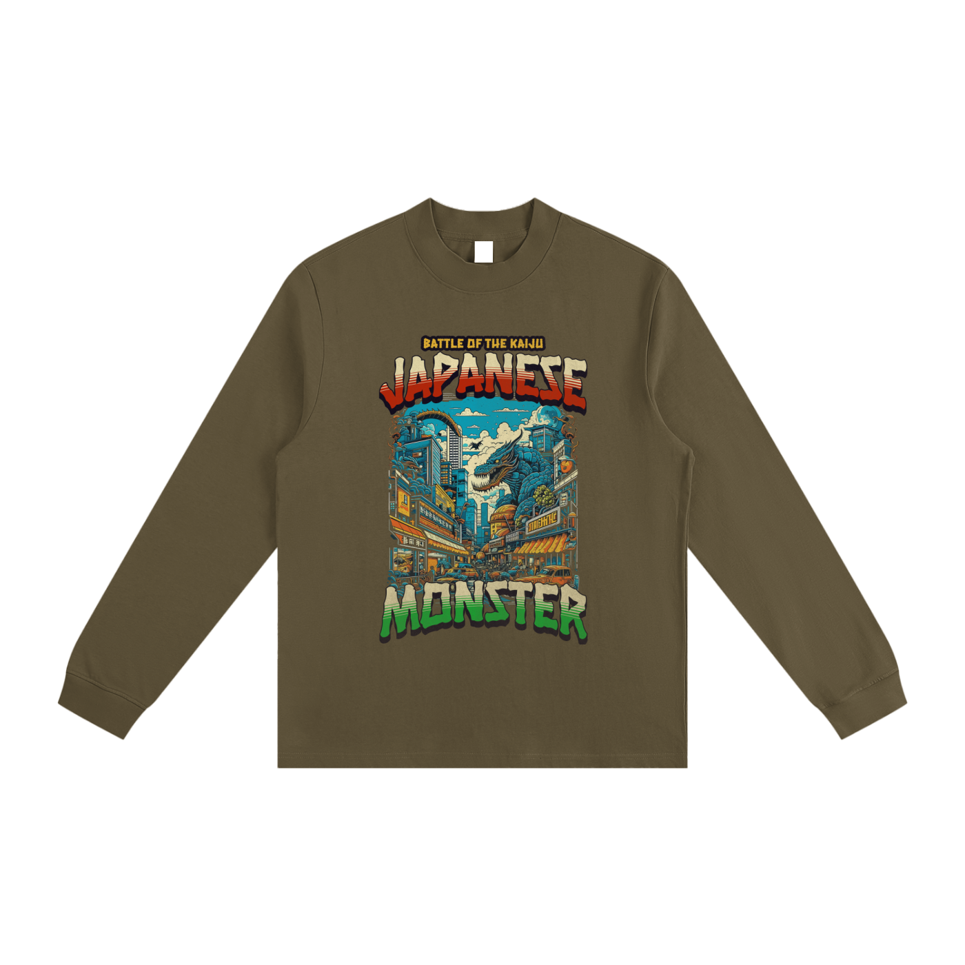 kaiju,monster,japanese culture,japan,tobi,tobi brand,sweatshirt