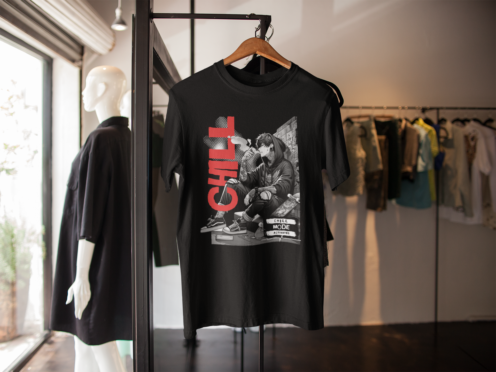 Chill Vintage Graphic T-Shirt - TobiBrand