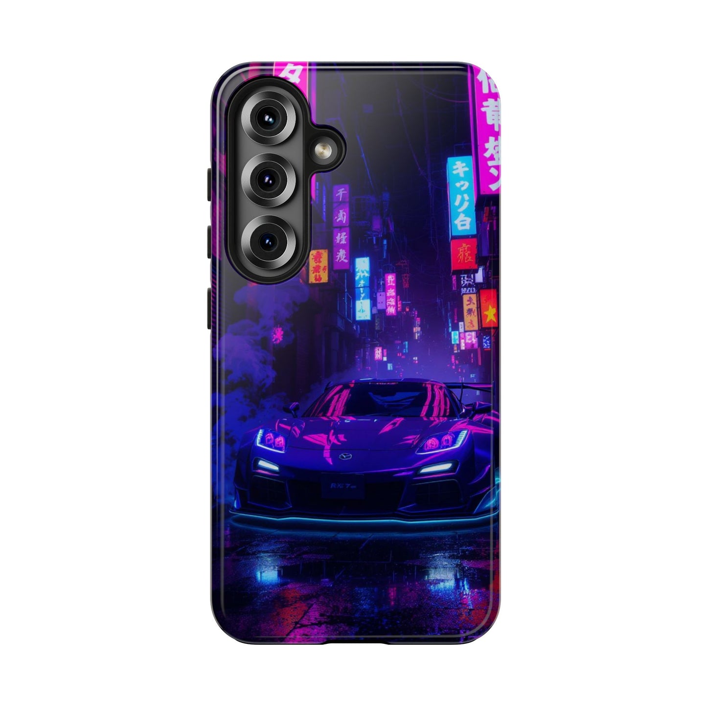 Cyberpunk Sports Car - Tough Phone Case - TobiBrand