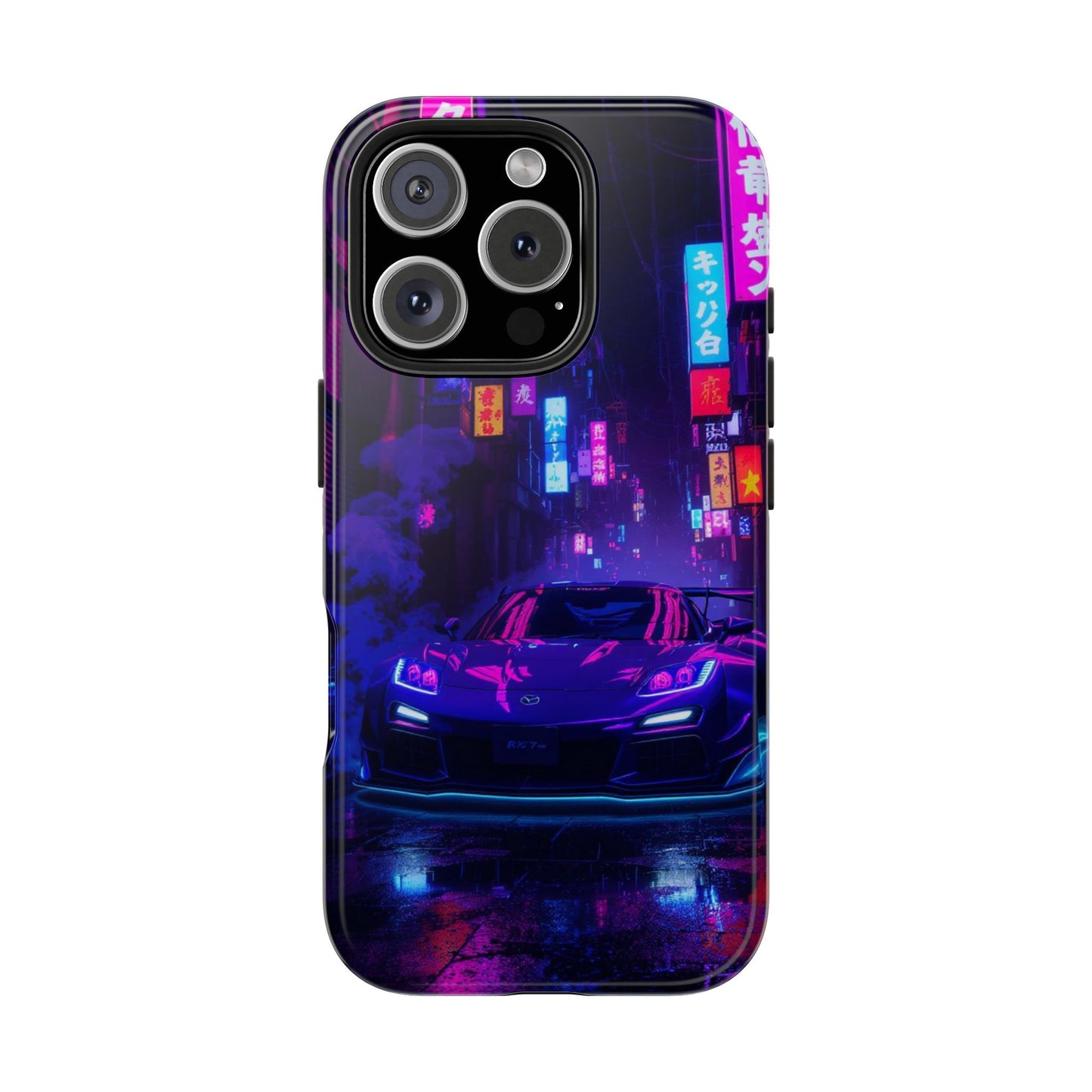 Cyberpunk Sports Car - Tough Phone Case - TobiBrand