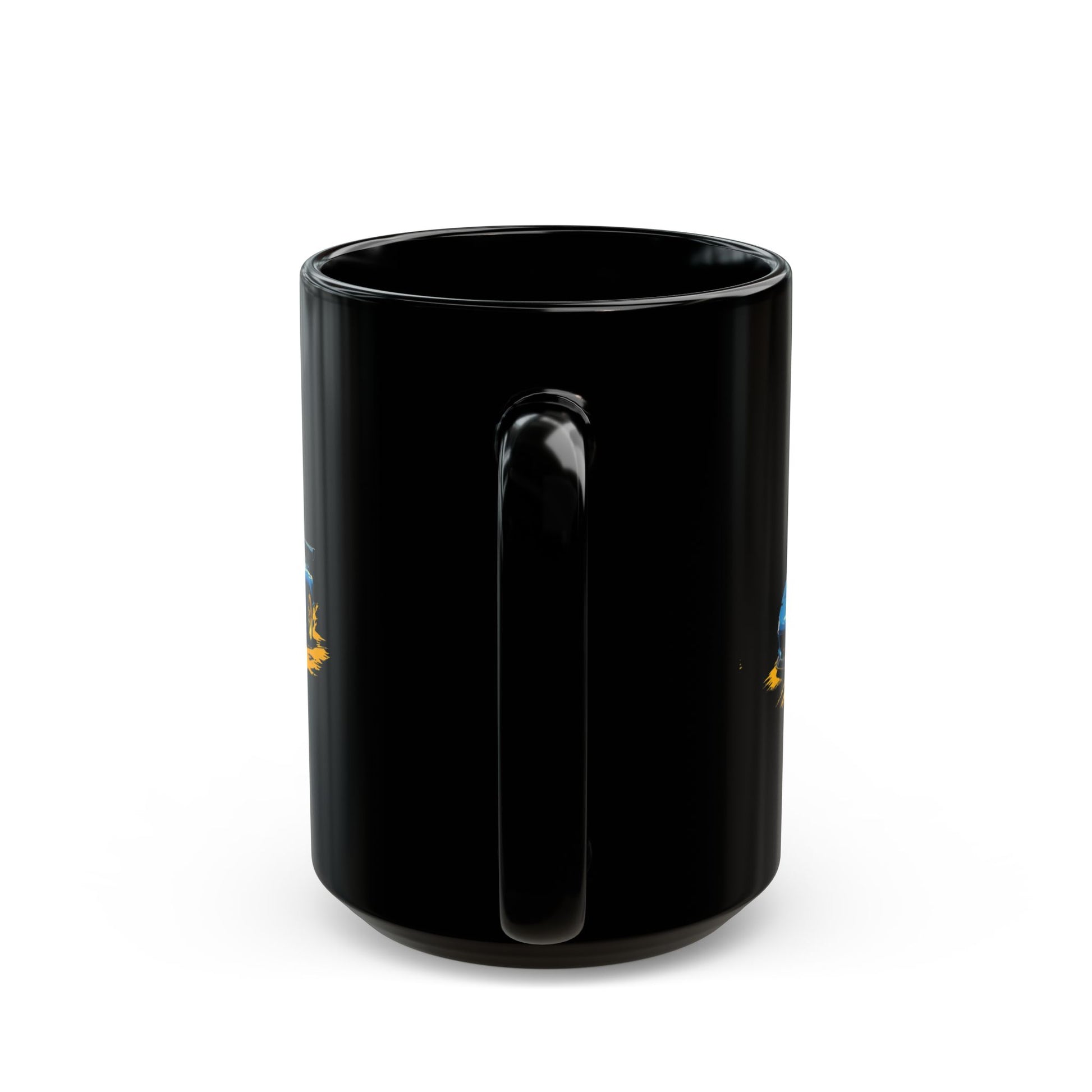 Blue RX-7 Car Mug — Ceramic Black 11oz & 15oz (Car Enthusiast Gift) - Eyrian