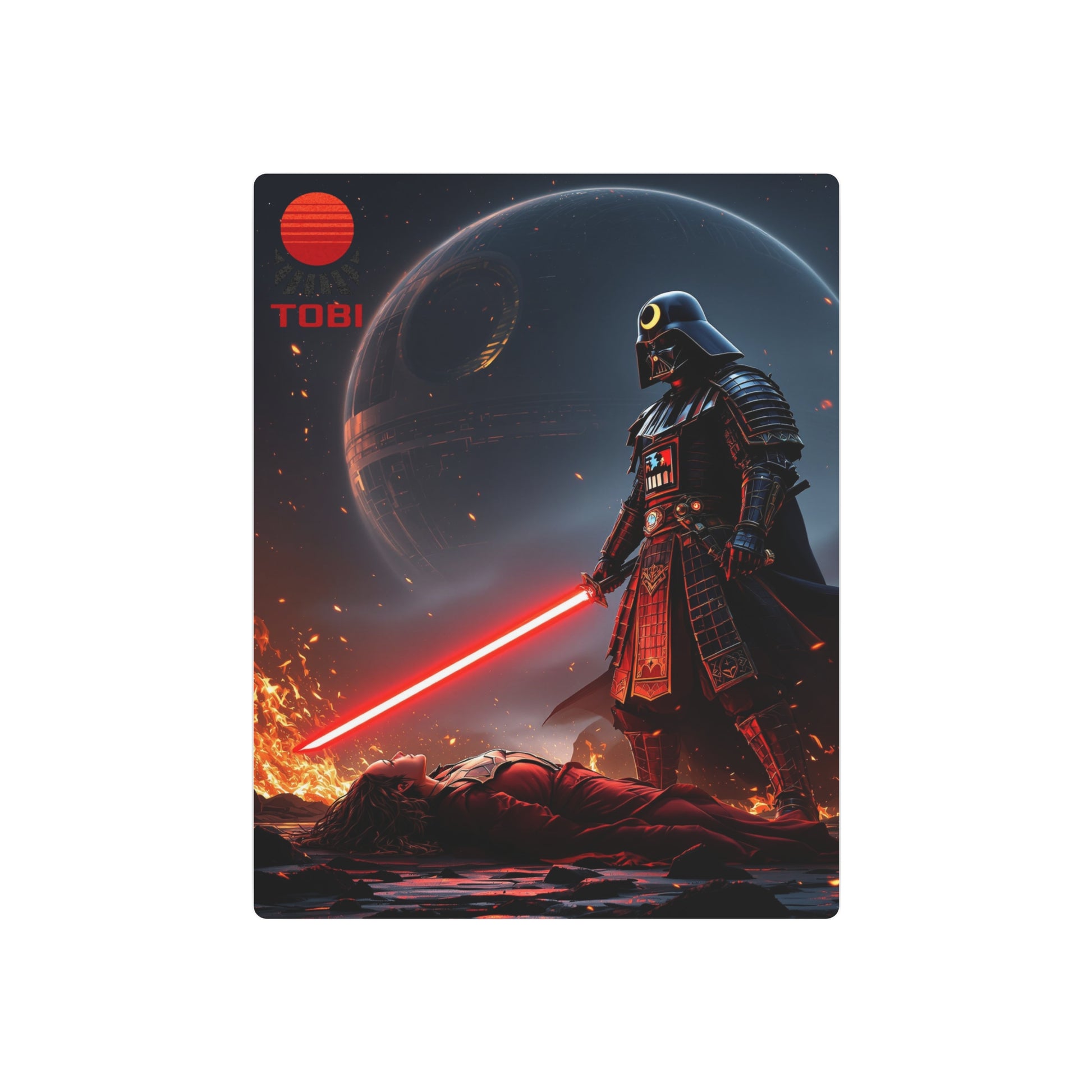 Samurai Sith Metal Art Sign — Wall Decor - TobiBrand
