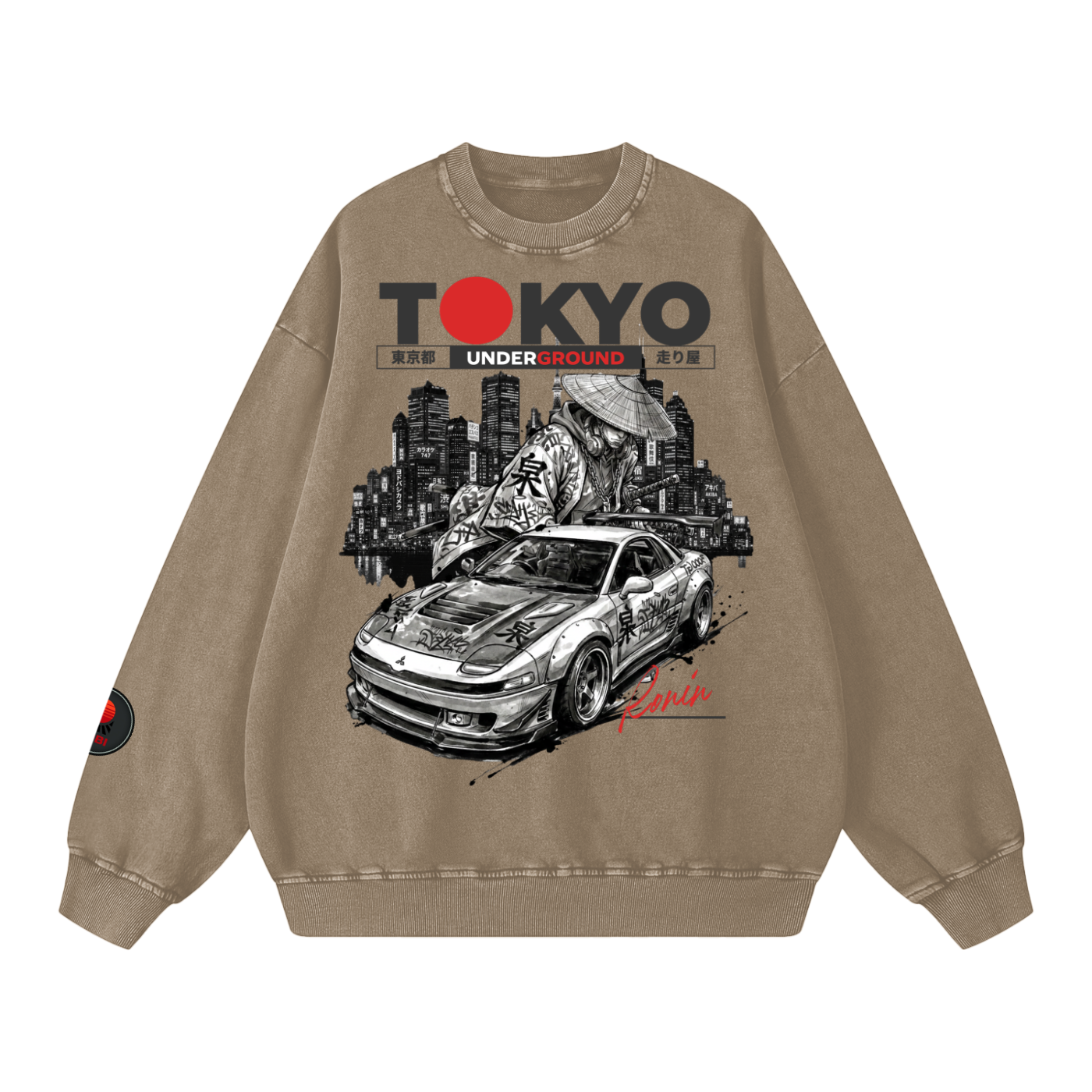 tokyo,jdm,anime,ronin,3000gt,cars,tobibrand,streetwear,gift,graphicsweatshirt,animefashion,japanese