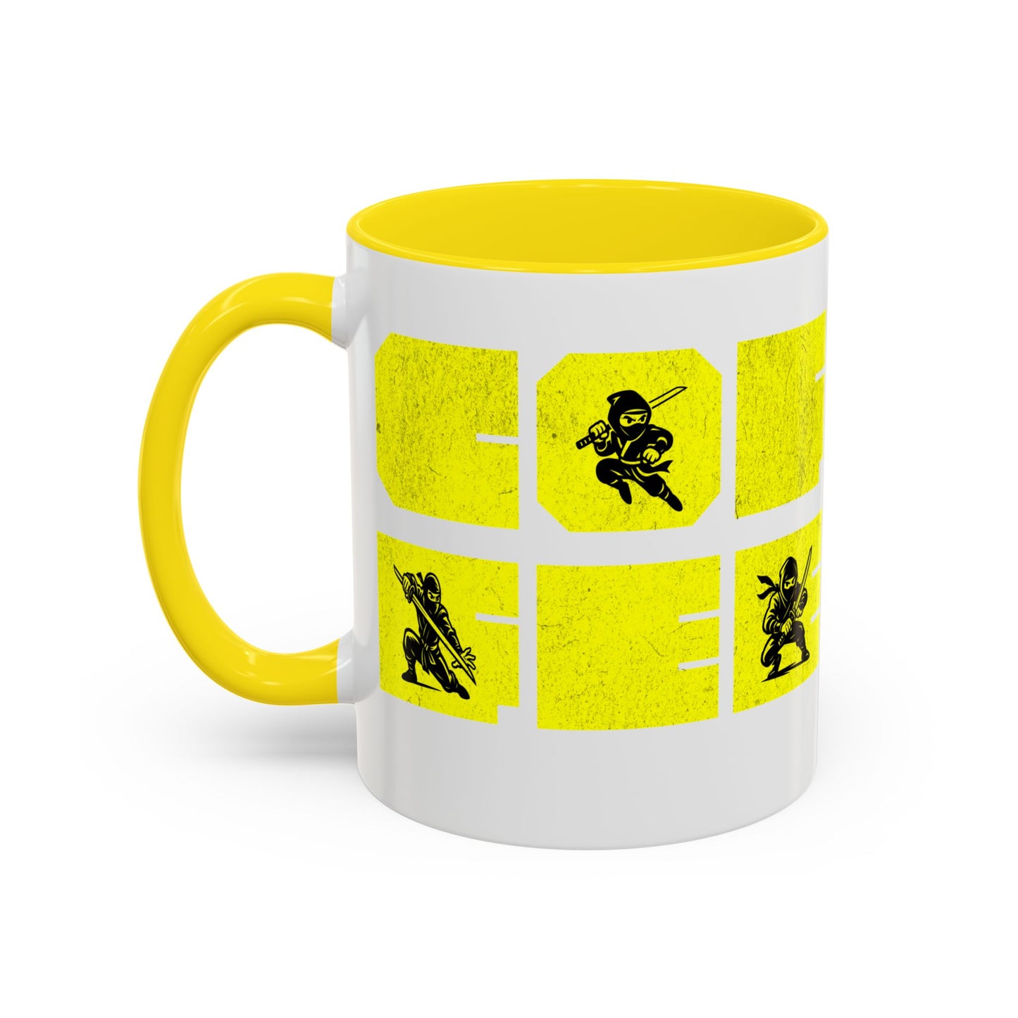 Coffee Mug - Ninja Action 11 & 15oz Cups for Fans - Eyrian