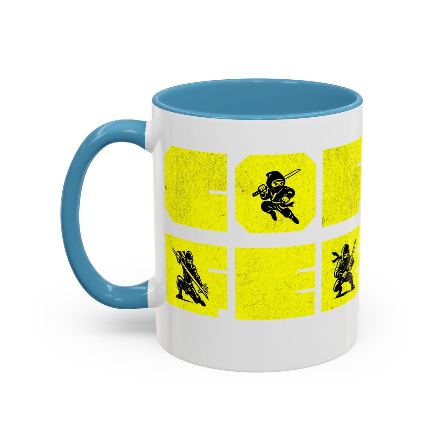 Coffee Mug - Ninja Action 11 & 15oz Cups for Fans - Eyrian