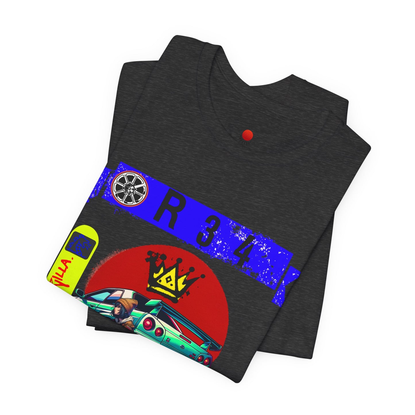 Street Art Racing Tee - Unisex Short Sleeve T-Shirt - Eyrian