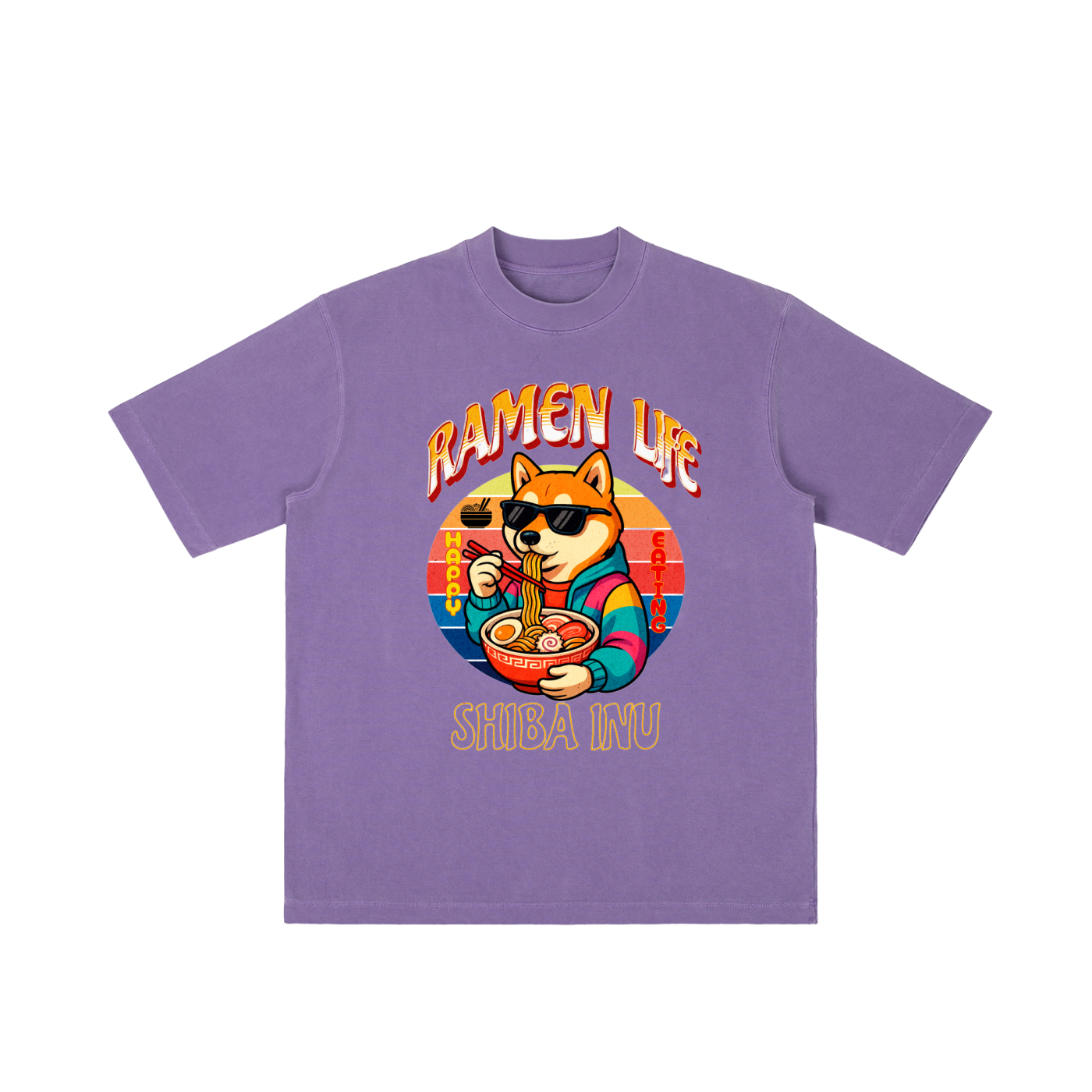 Japan,Ramen Lover,Shiba Inu,Japanese Culture,Tobi,T-Shirt,Funny Graphic Design,Cool T-Shirt