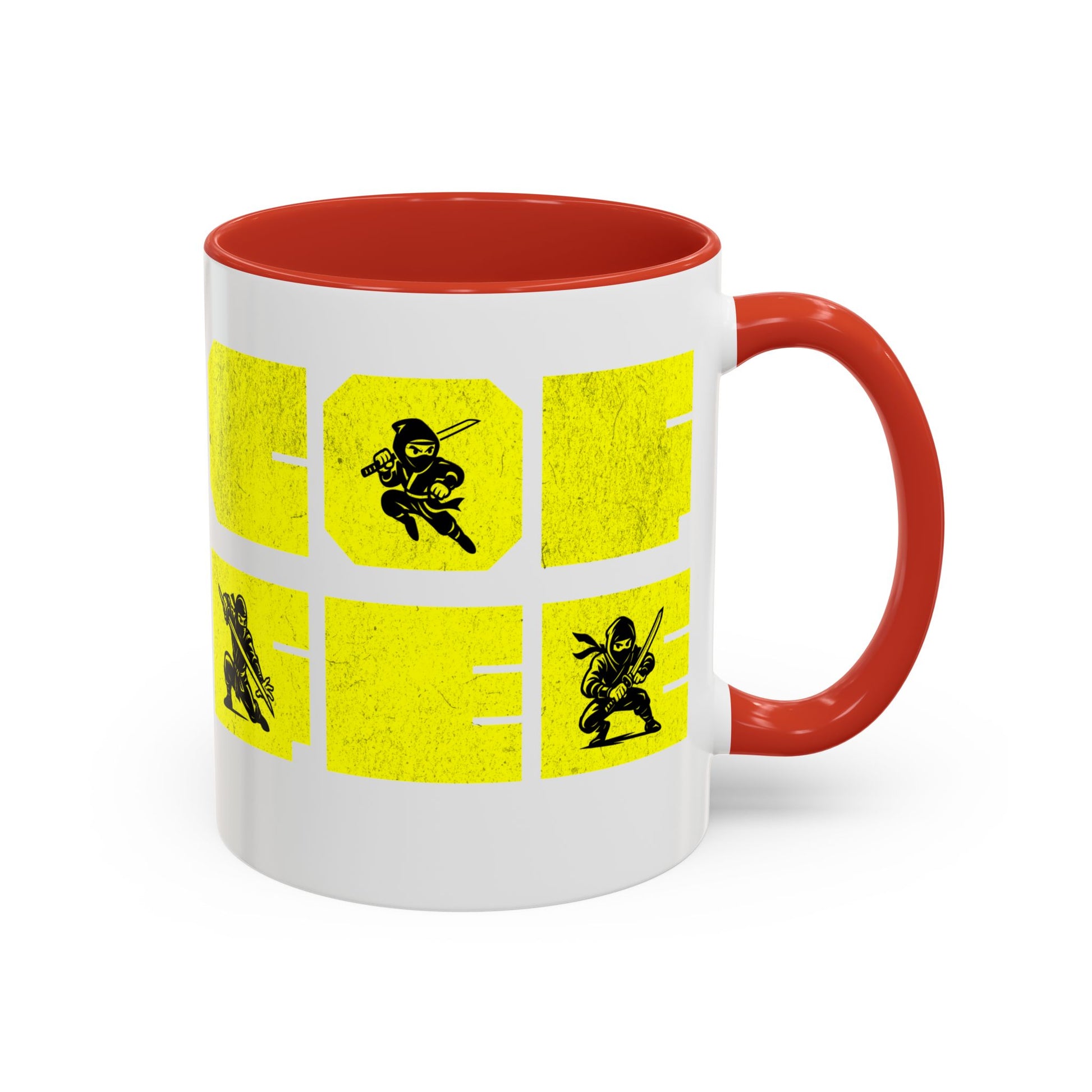 Coffee Mug - Ninja Action 11 & 15oz Cups for Fans - Eyrian