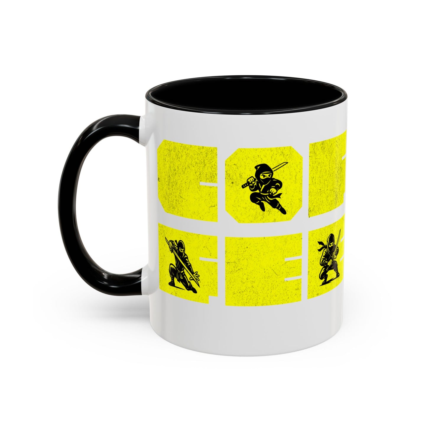 Coffee Mug - Ninja Action 11 & 15oz Cups for Fans - Eyrian