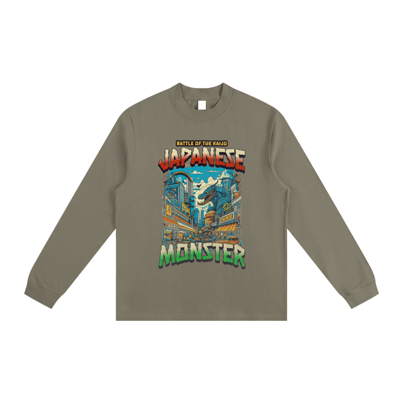 kaiju,monster,japanese culture,japan,tobi,tobi brand,sweatshirt
