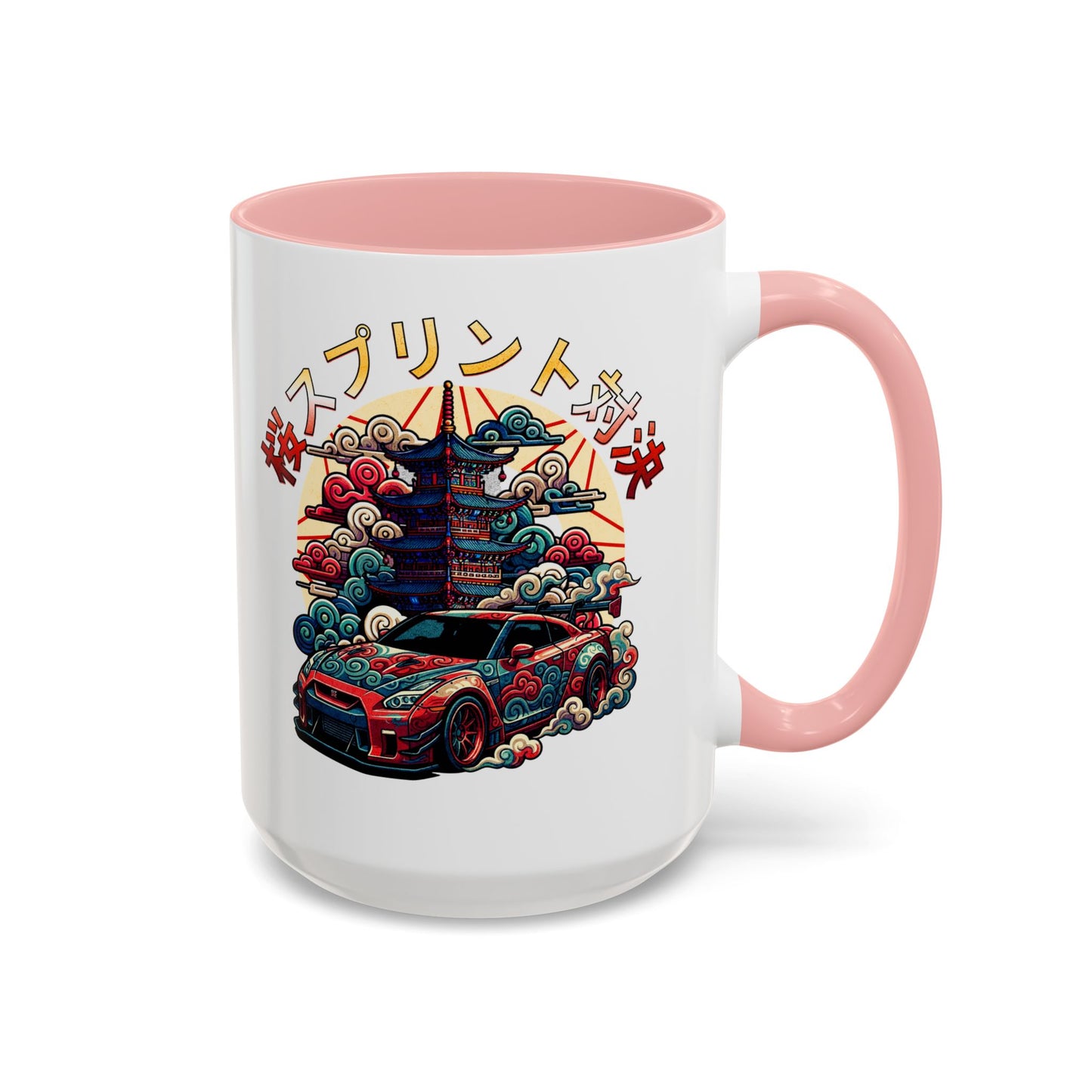 Japanese Drift Car Coffee Mug — JDM GTR Design (11/15oz)