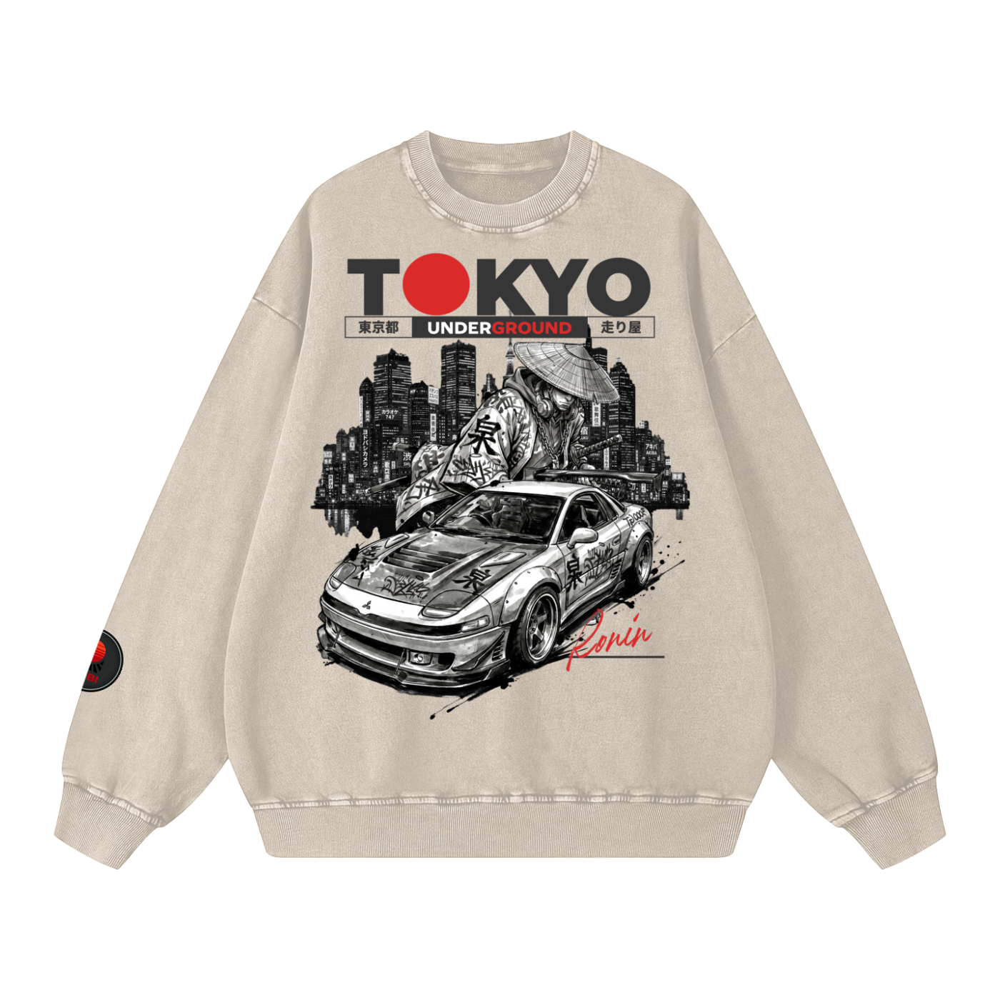 tokyo,jdm,anime,ronin,3000gt,cars,tobibrand,streetwear,gift,graphicsweatshirt,animefashion,japanese