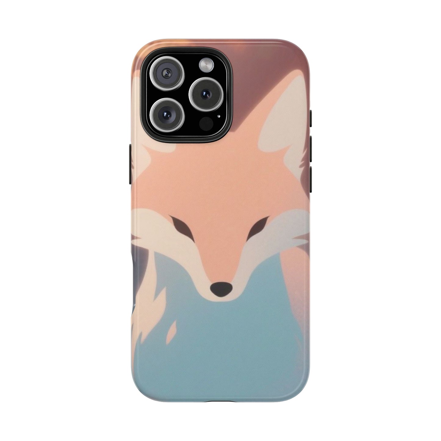 Fox Spirit Tough Phone Case — Cute Pastel Fox Protective Phone Cover - Eyrian