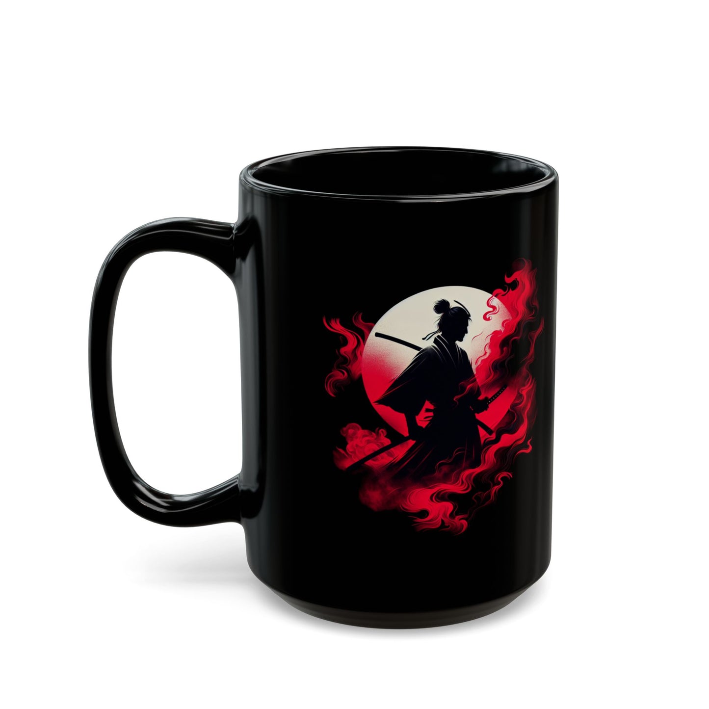 Samurai Black Mug - Eyrian