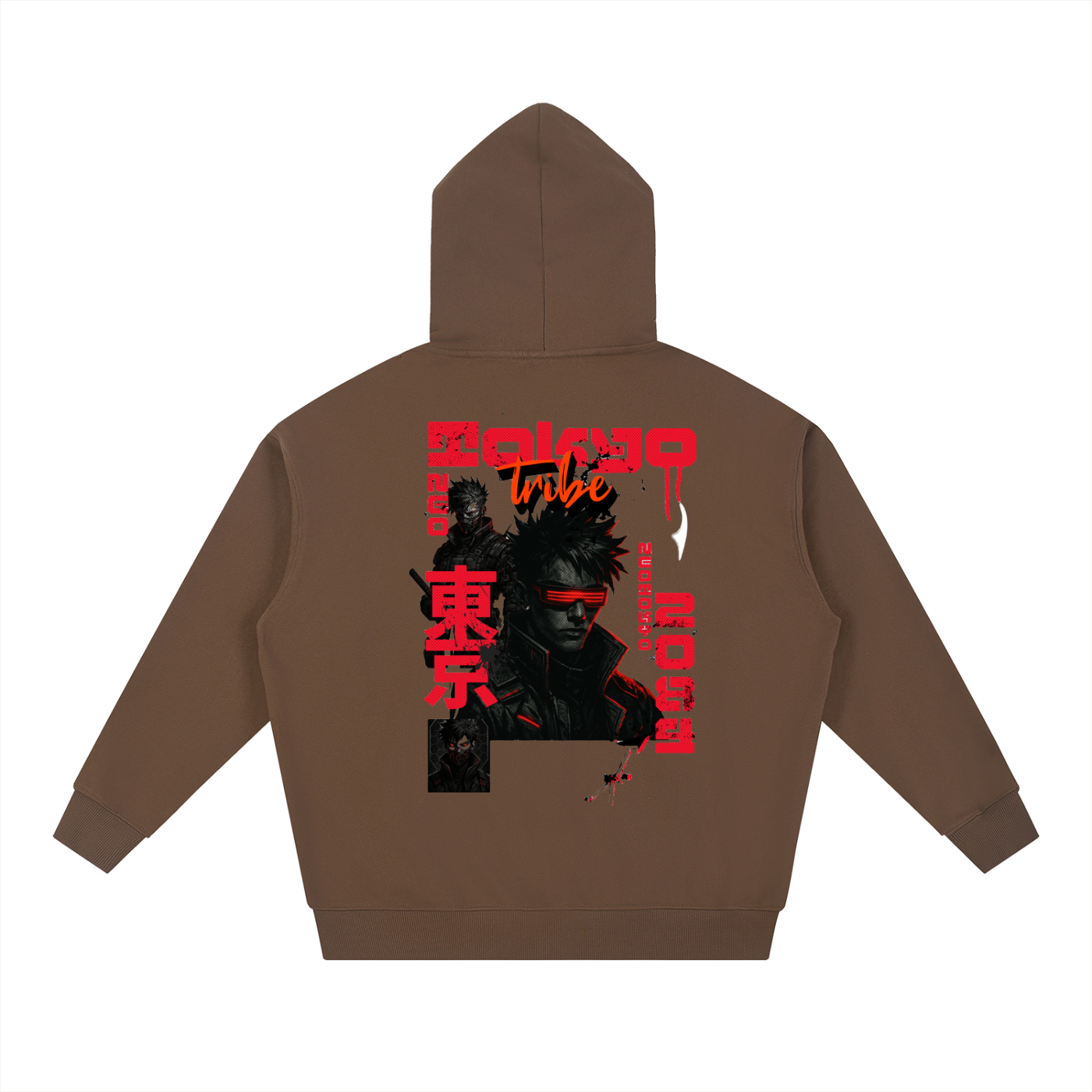 Hoodie,Japanese,neo Japan,Cyberpunk,Anime,Tobi,Clothing