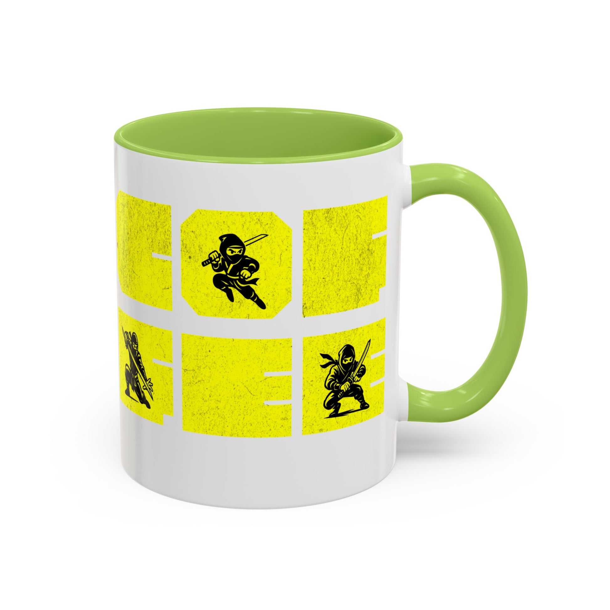 Coffee Mug - Ninja Action 11 & 15oz Cups for Fans - Eyrian