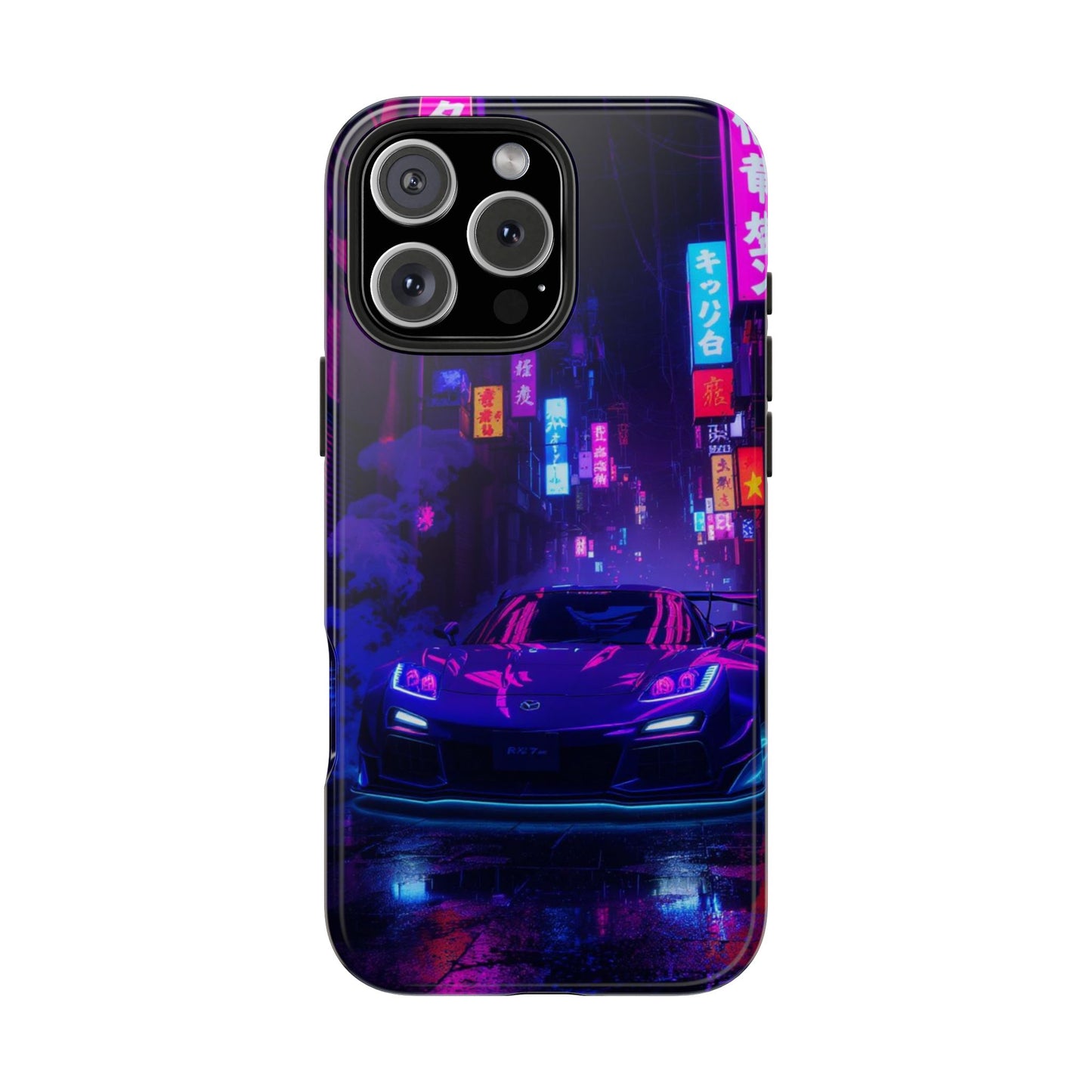 Cyberpunk Sports Car - Tough Phone Case - TobiBrand