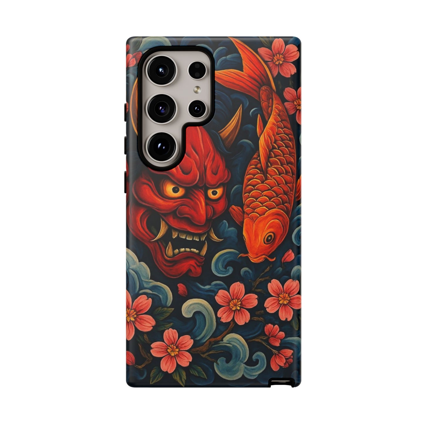 Koi & Oni Tough Phone Case — Protective Phone Cover - Eyrian