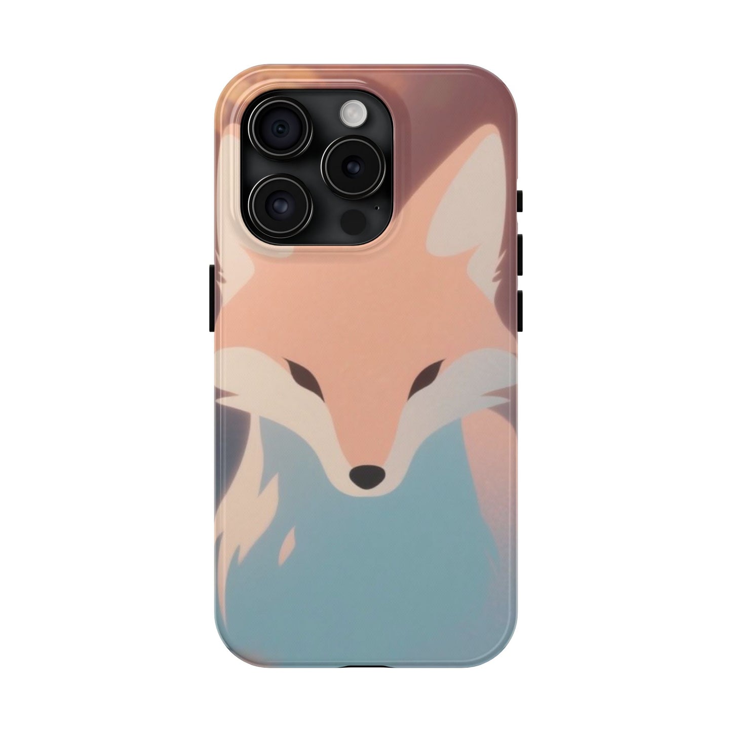 Fox Spirit Tough Phone Case — Cute Pastel Fox Protective Phone Cover - Eyrian
