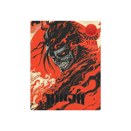 Team Ninja Metal Art Sign — Wall Decor for Gamers & Martial Arts Fans - Eyrian