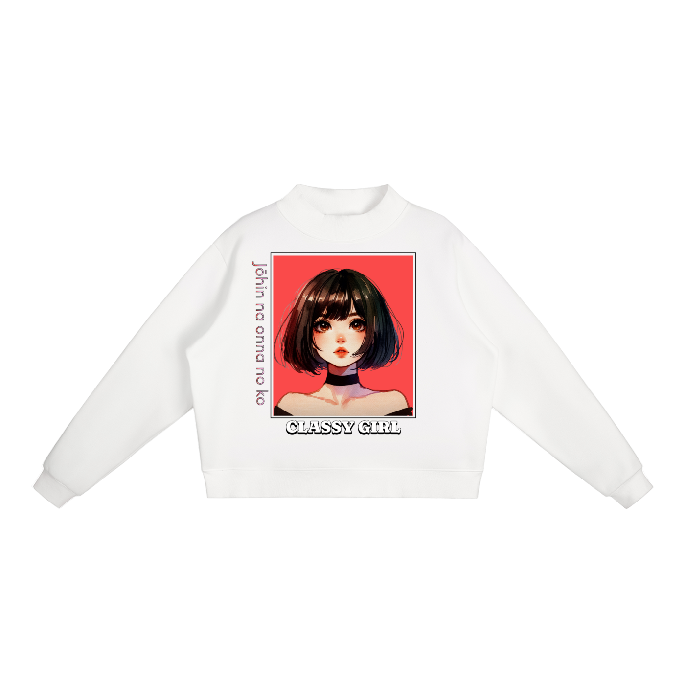 TobiBrand,Sweater,Sweatshirt,Anime,Classy Girl,jōhin na josei,Japan lover,Japanese,gift for her