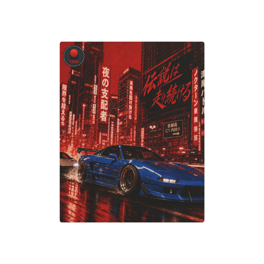 Night City JDM Neon Racing  — Metal Art Sign - TobiBrand