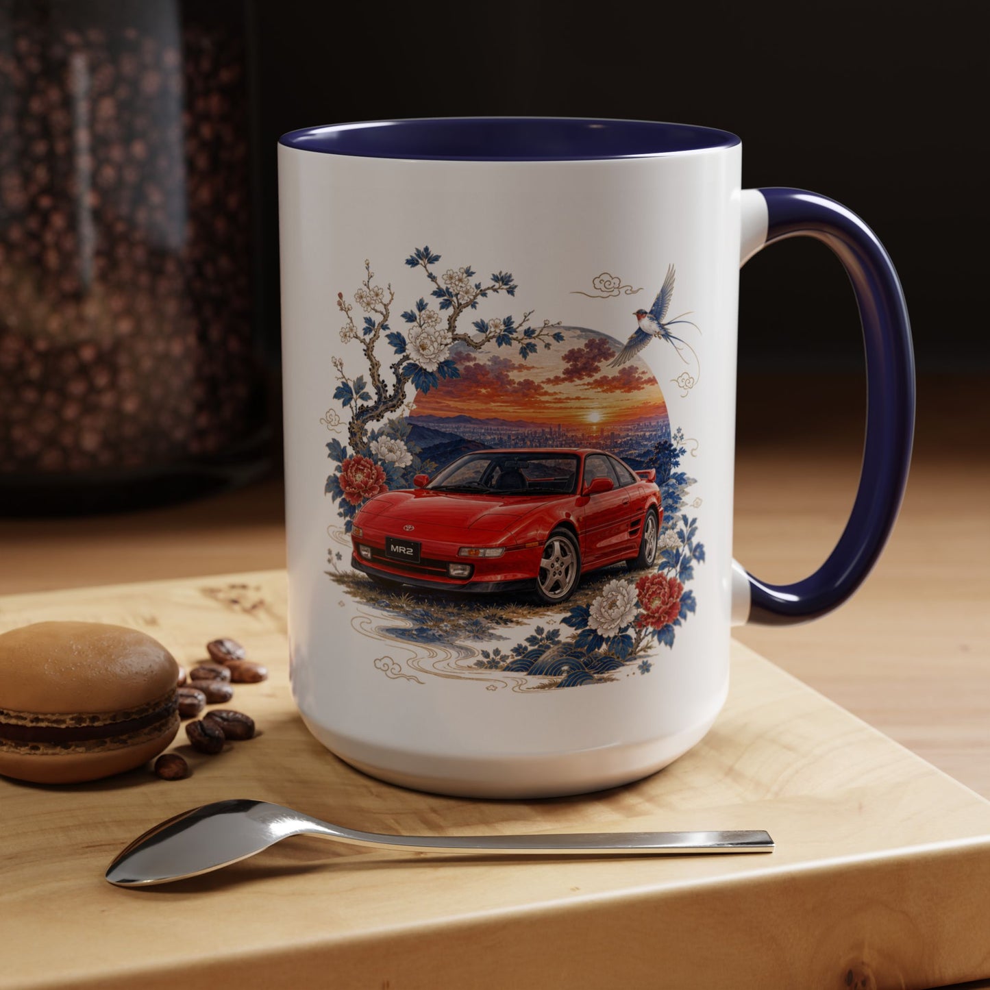 90s JDM Toyota MR2 - Coffee Mug - TobiBrand