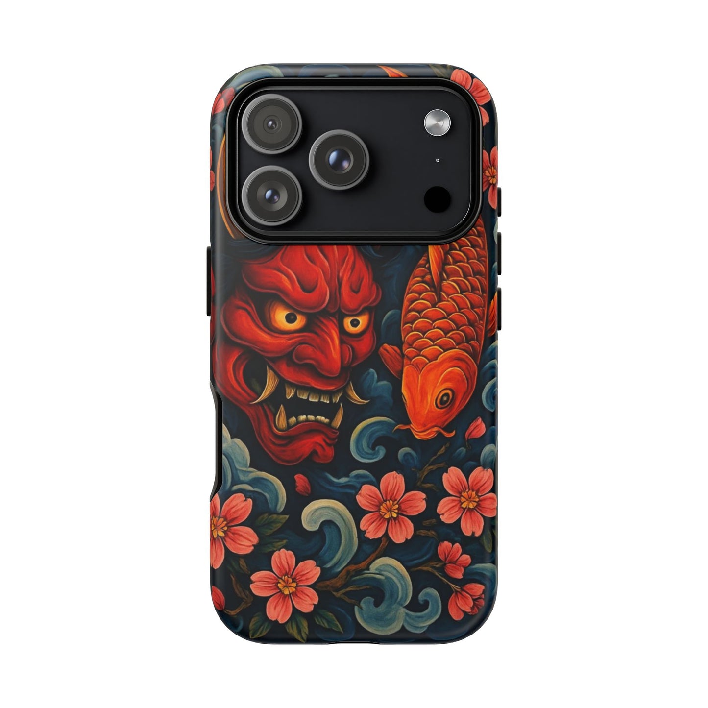 Koi & Oni Tough Phone Case — Protective Phone Cover - Eyrian