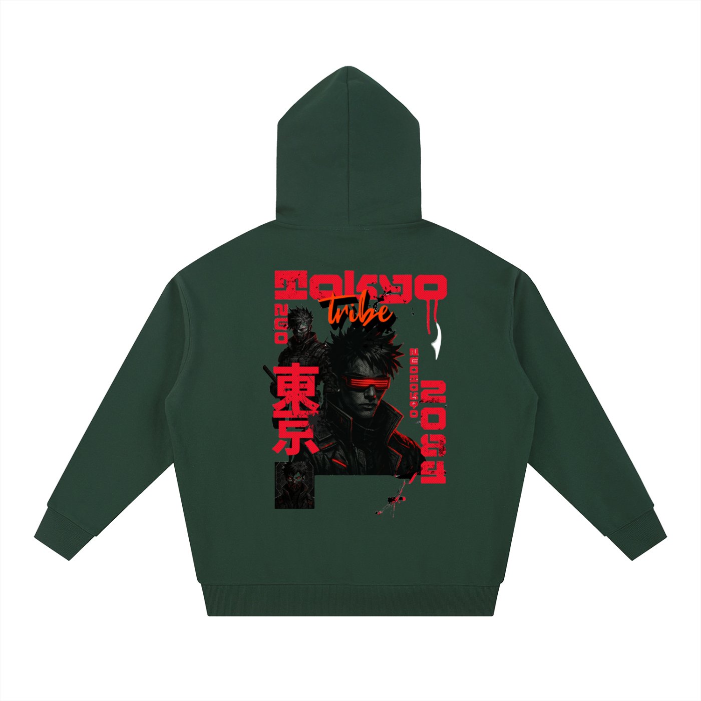 Hoodie,Japanese,neo Japan,Cyberpunk,Anime,Tobi,Clothing