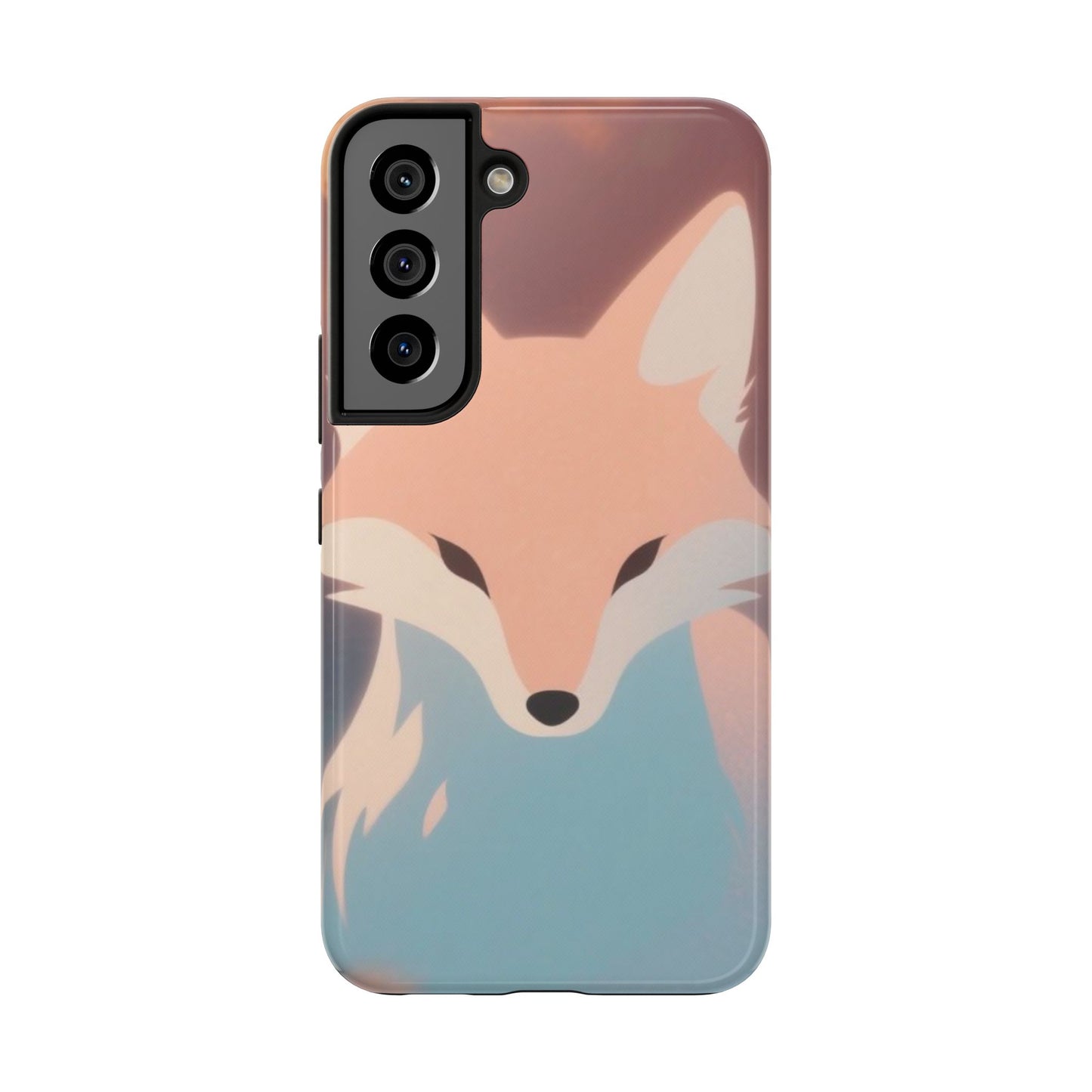 Fox Spirit Tough Phone Case — Cute Pastel Fox Protective Phone Cover - Eyrian