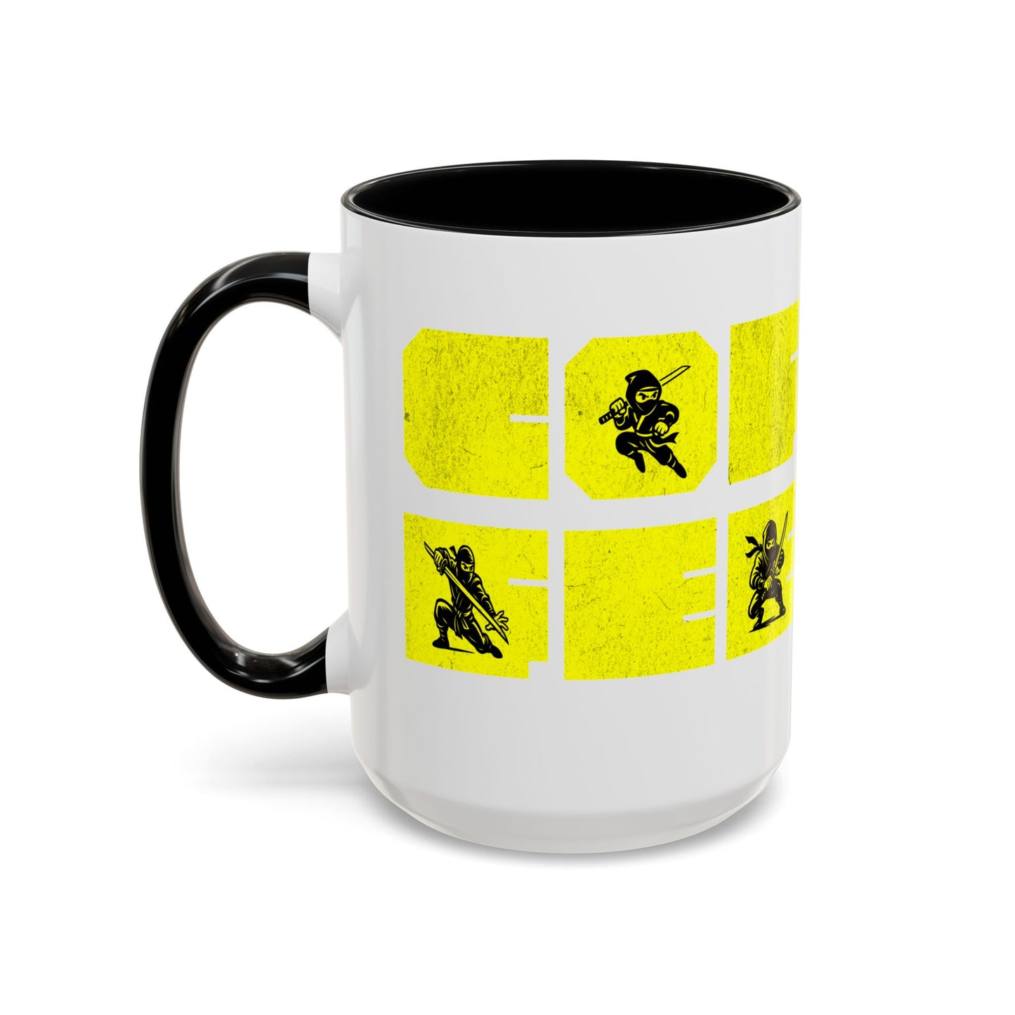Coffee Mug - Ninja Action 11 & 15oz Cups for Fans - Eyrian