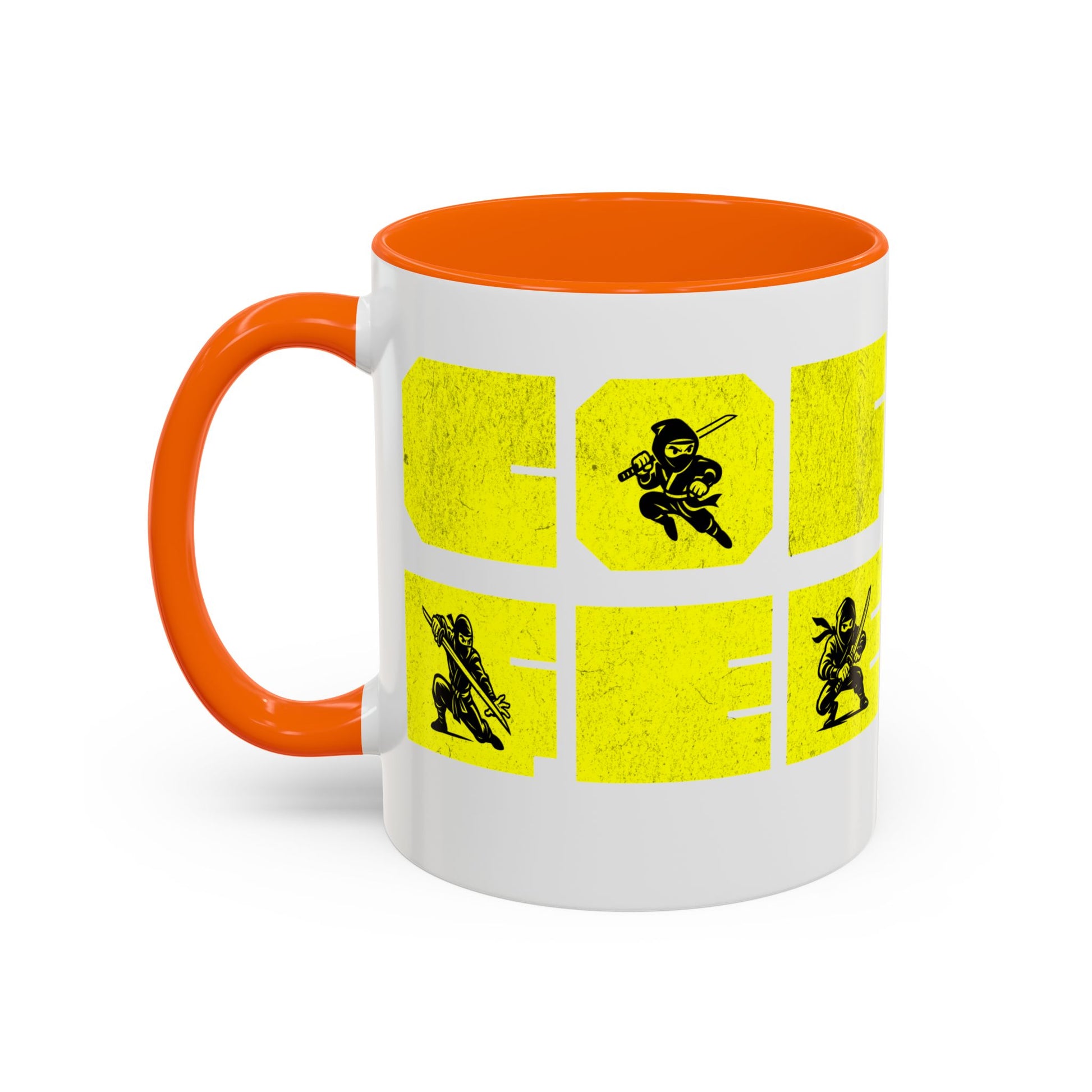 Coffee Mug - Ninja Action 11 & 15oz Cups for Fans - Eyrian