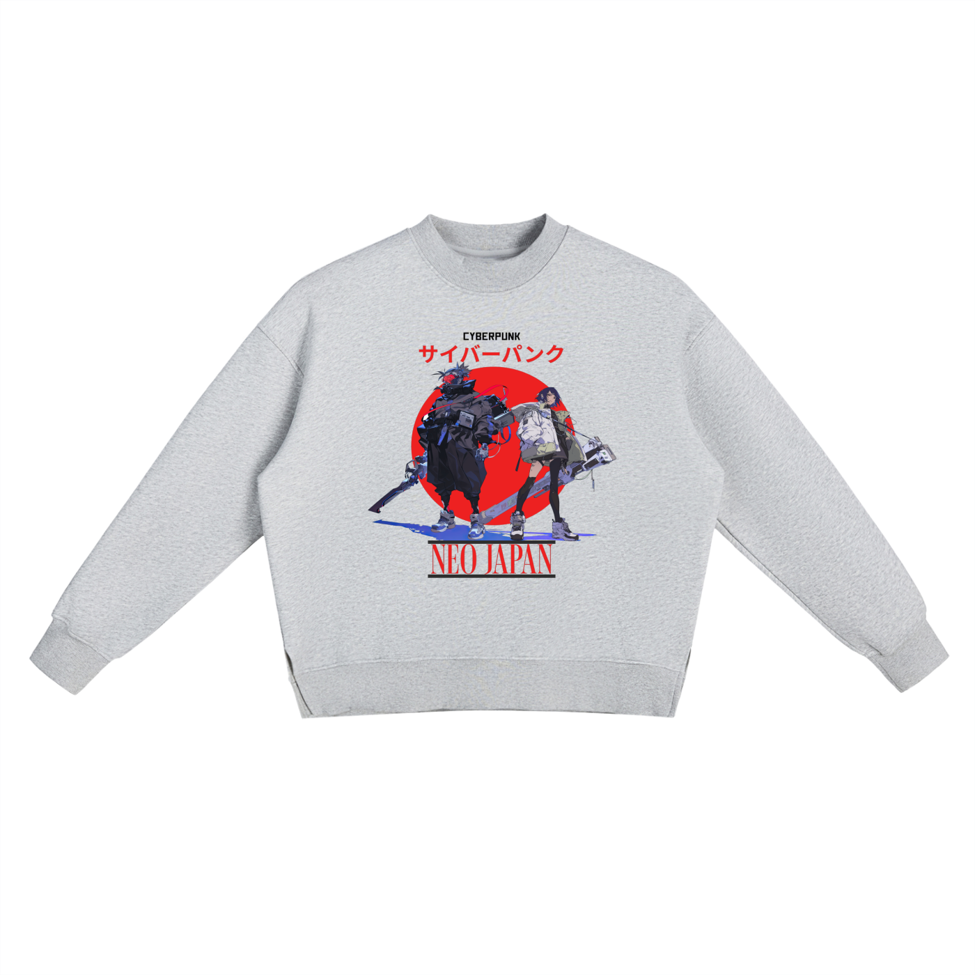 Anime,Japan,Japanese,Anime Lover,Neo Japan,Cyberpunk,Clothing,Sweatshirt,Cotton,Polyster