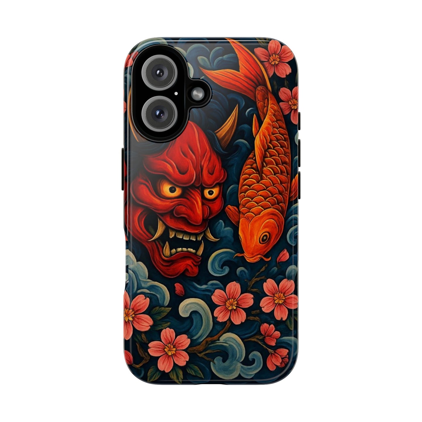 Koi & Oni Tough Phone Case — Protective Phone Cover - Eyrian
