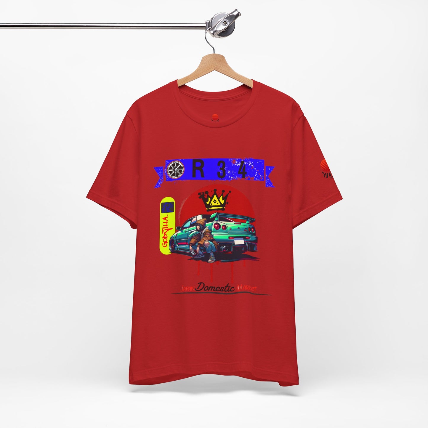 Street Art Racing Tee - Unisex Short Sleeve T-Shirt - Eyrian