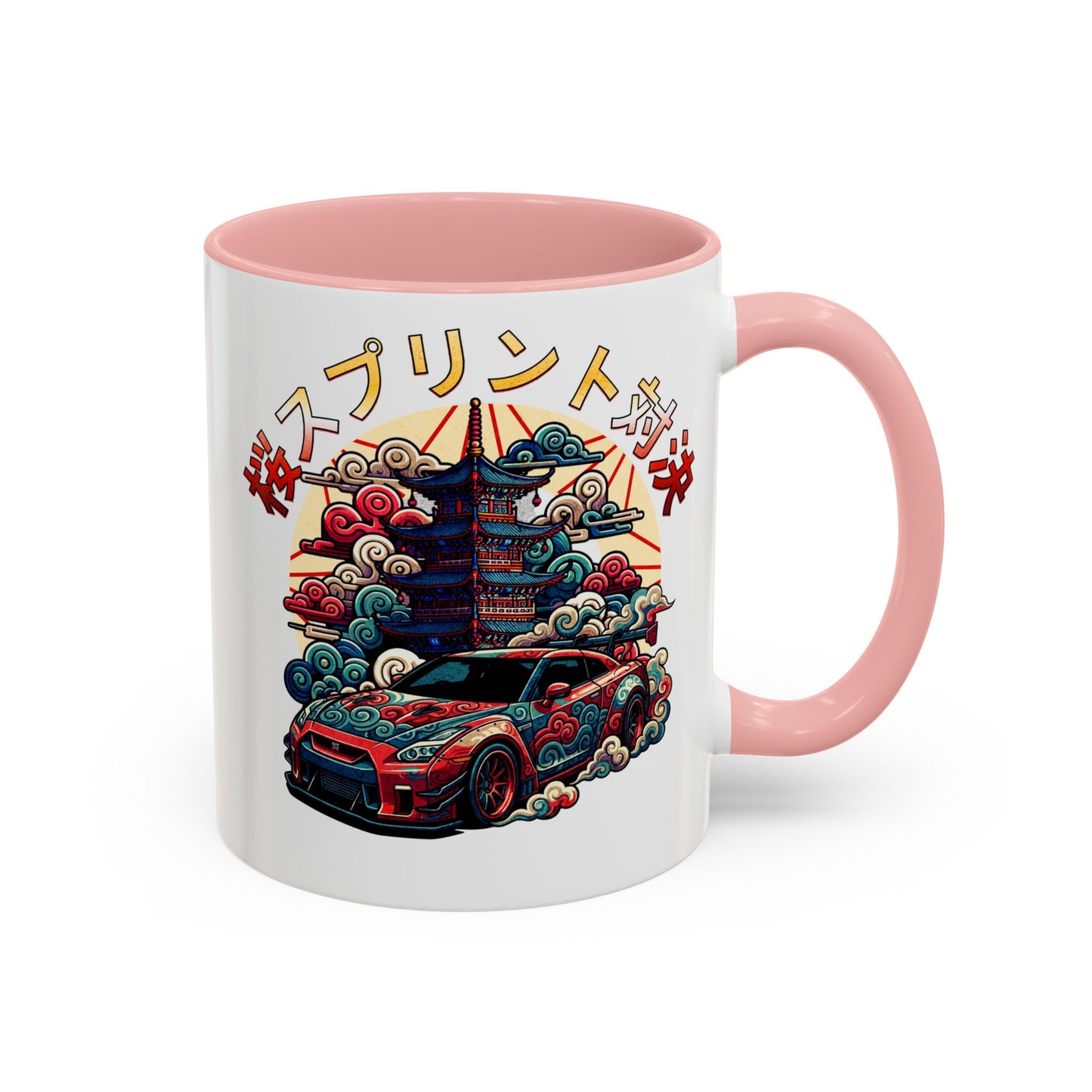 Japanese Drift Car Coffee Mug — JDM GTR Design (11/15oz)