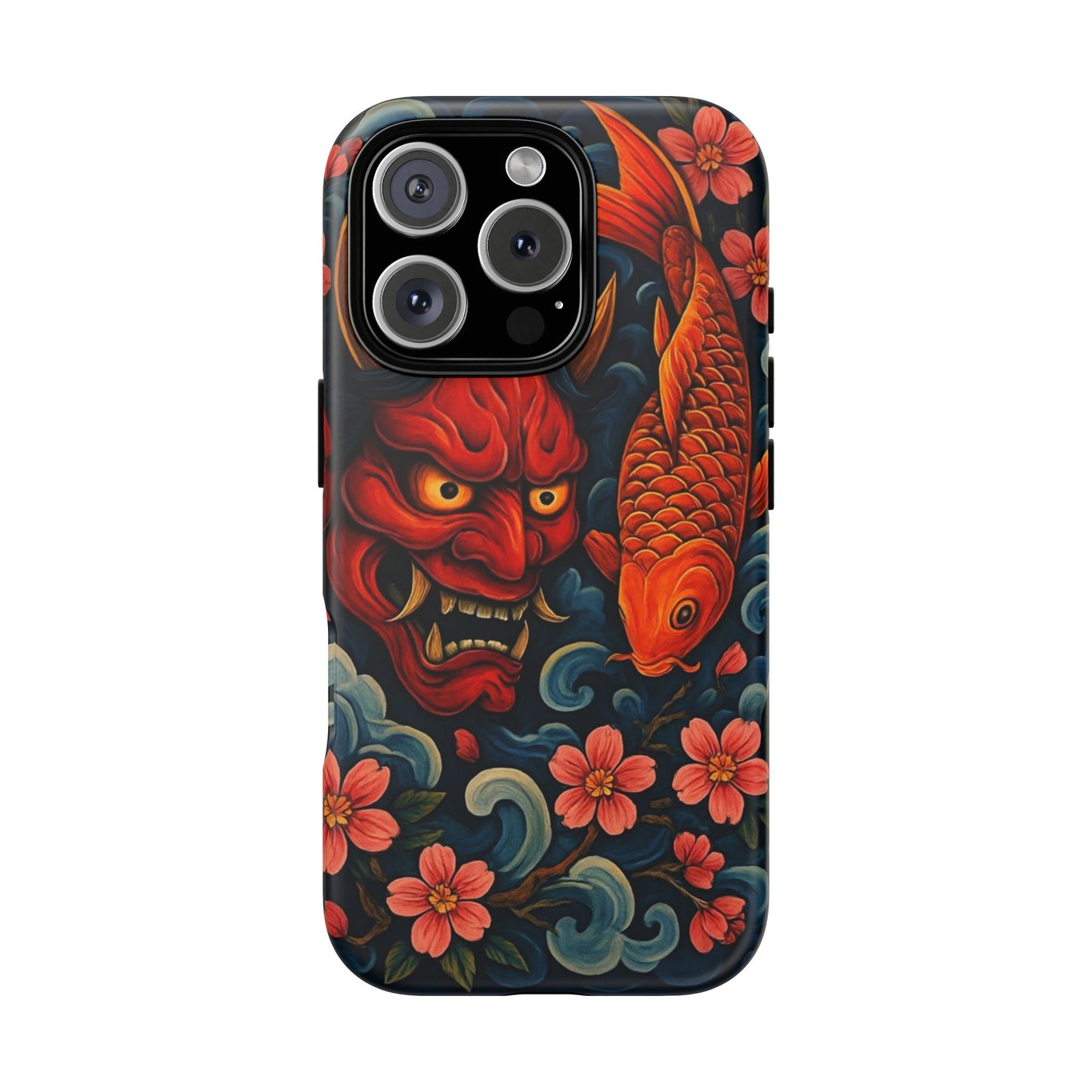 Koi & Oni Tough Phone Case — Protective Phone Cover - Eyrian